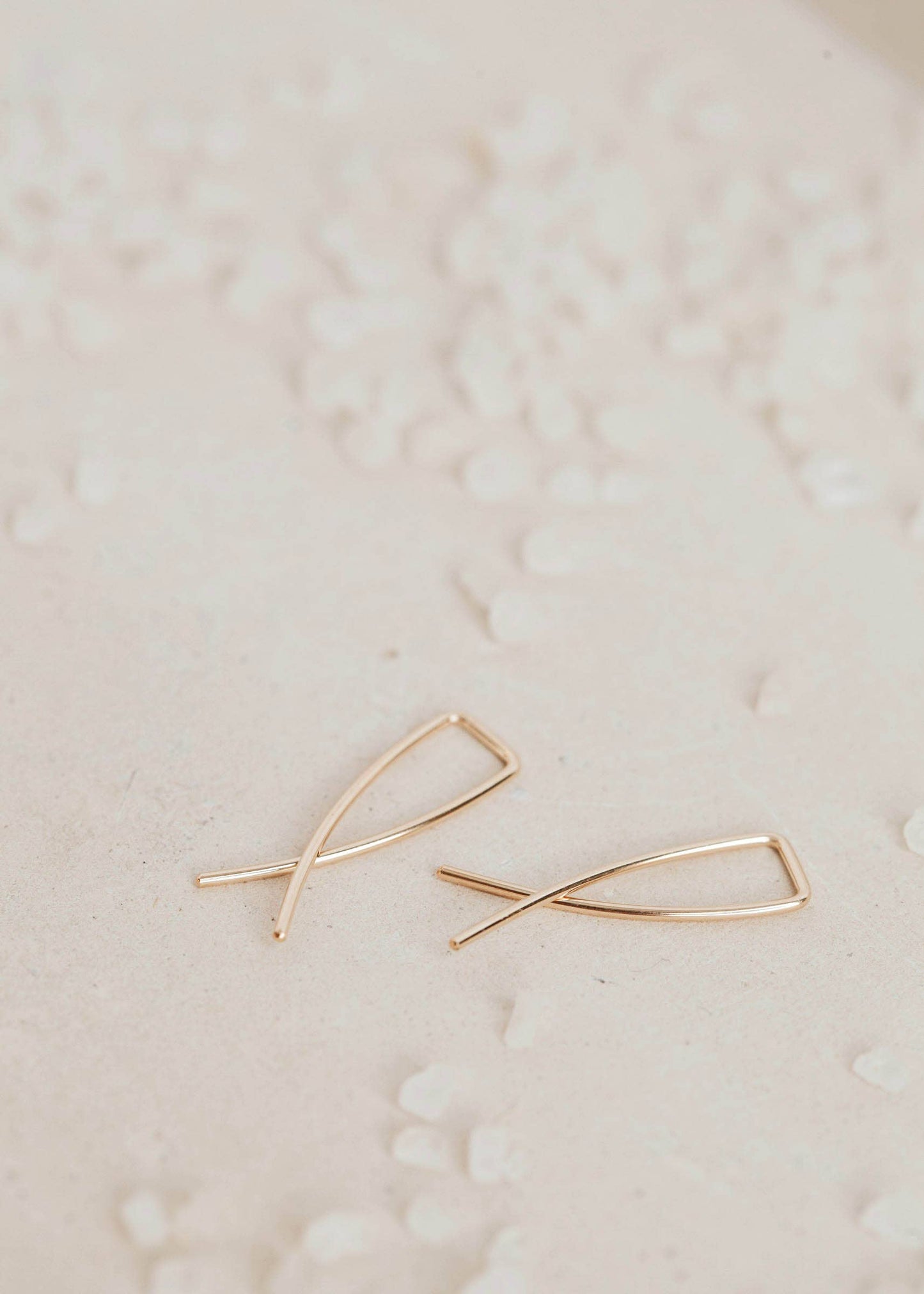 MINI Pescados | 14kt Gold Fill + Sterling Silver: Sterling Silver