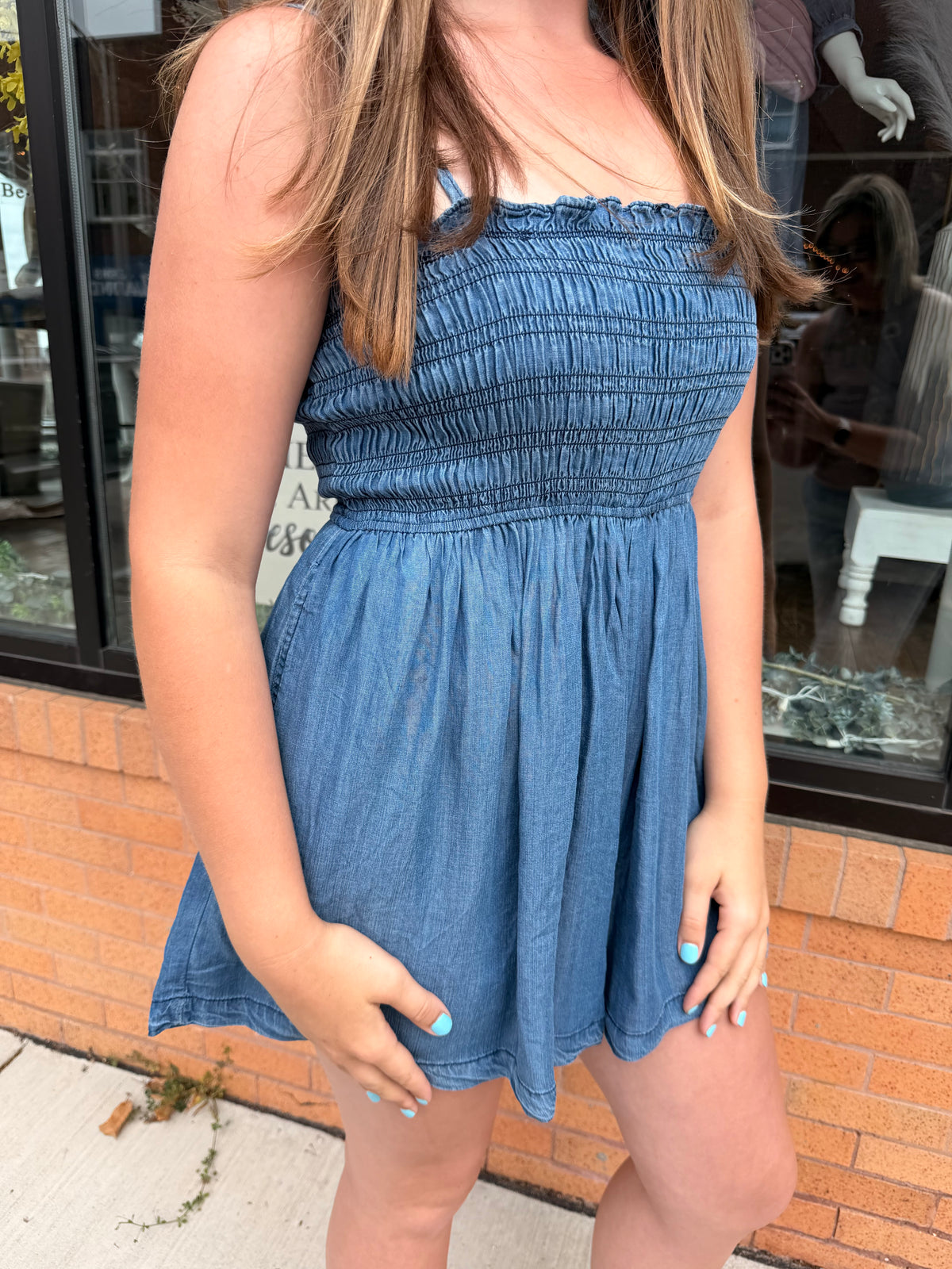 Summer Nights Ruched Romper