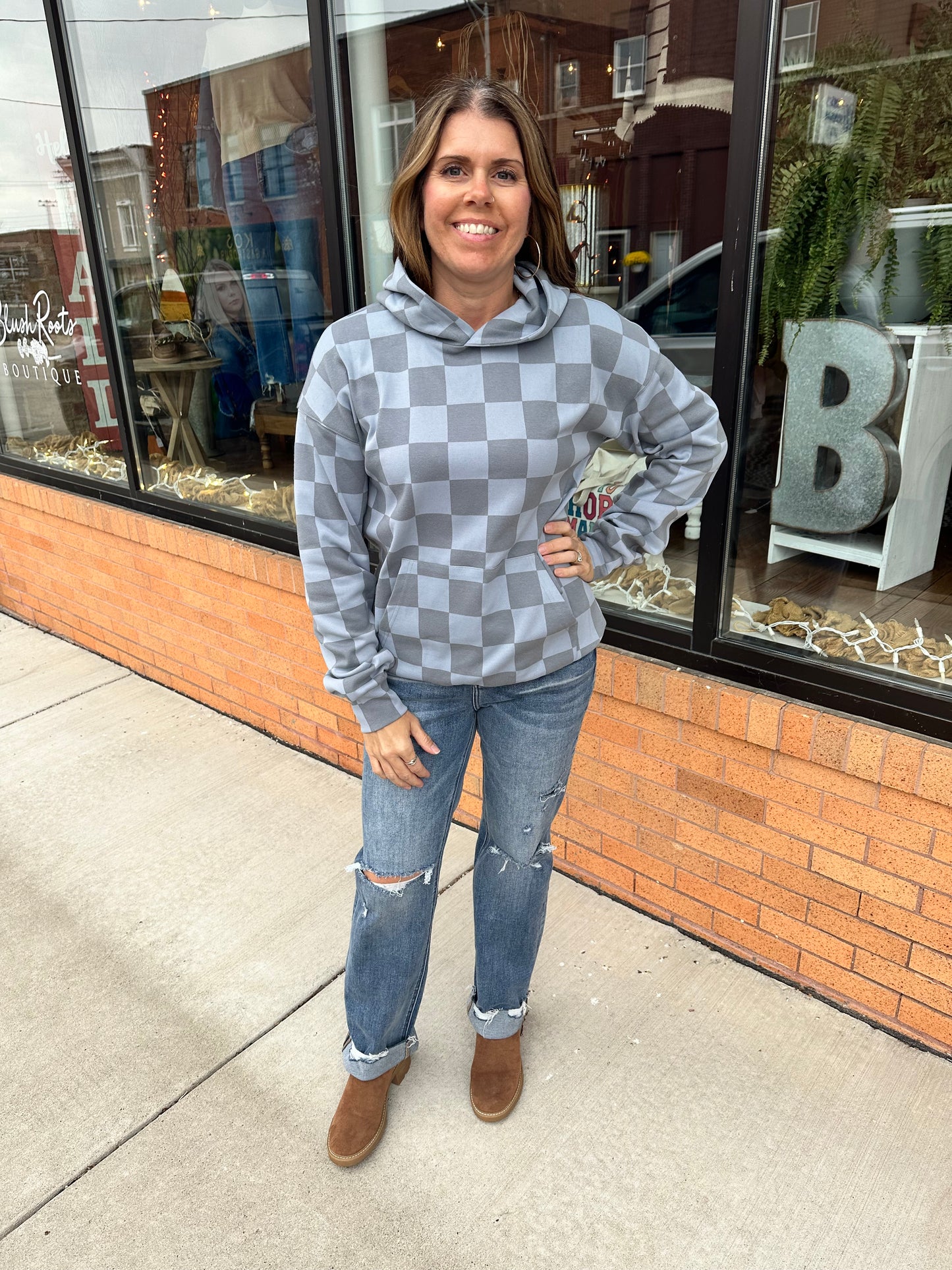 Ampersand Avenue University Hoodie - In The Moment