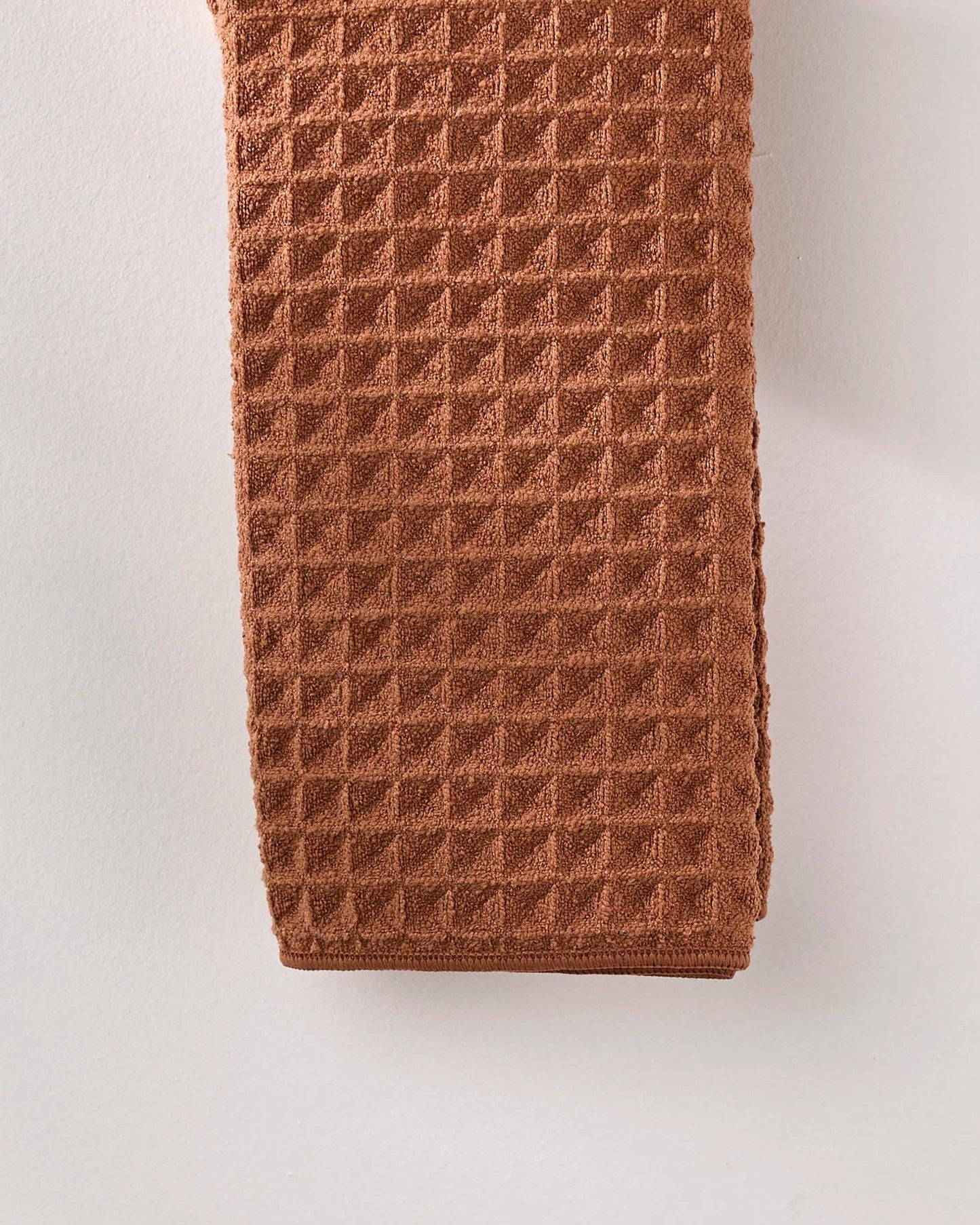 Clay Waffle Hand Towel