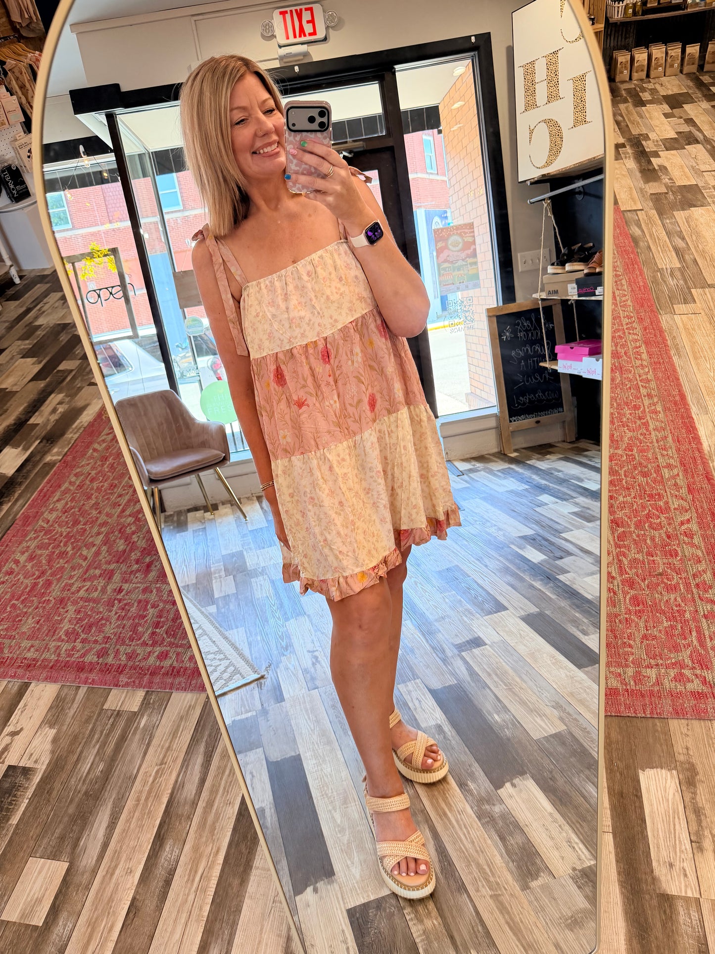 Garden Party Floral Dress