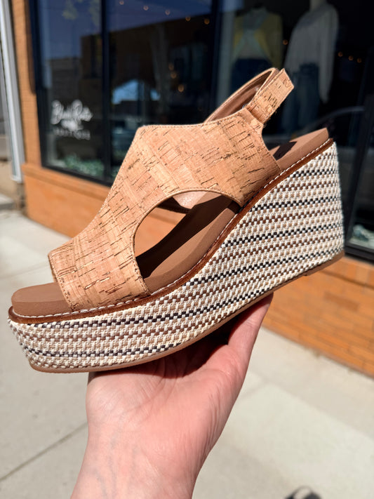 Corky's Cork Freddie Wedges