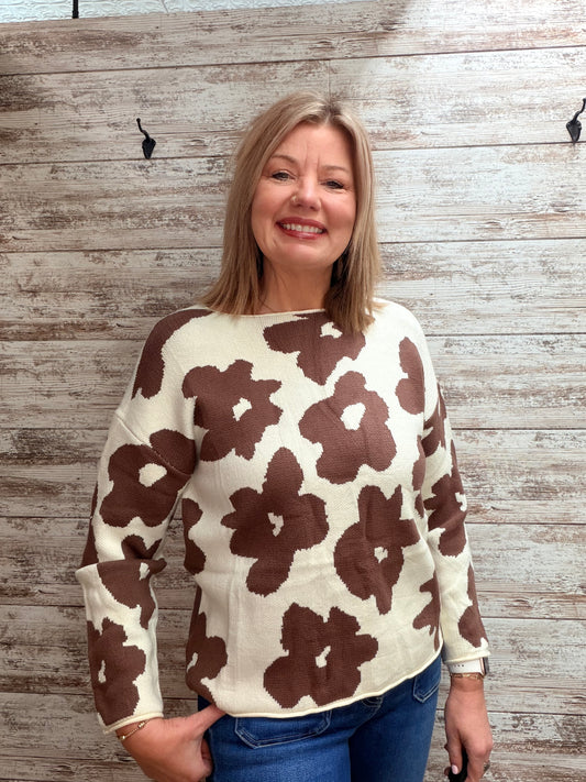 Petal Pop Soft Sweater