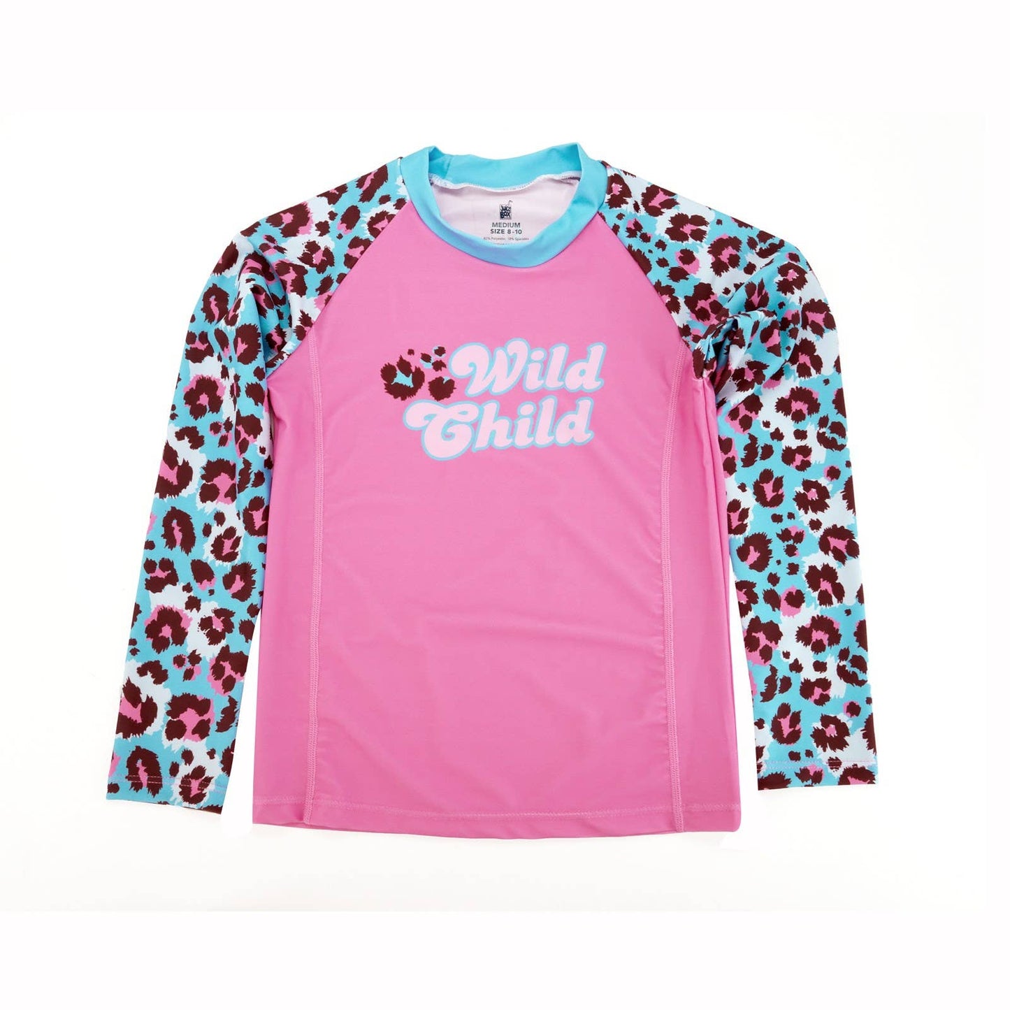 Juice Box Girls Fun In The Sun Rash Guard Swim Tee Open Stck