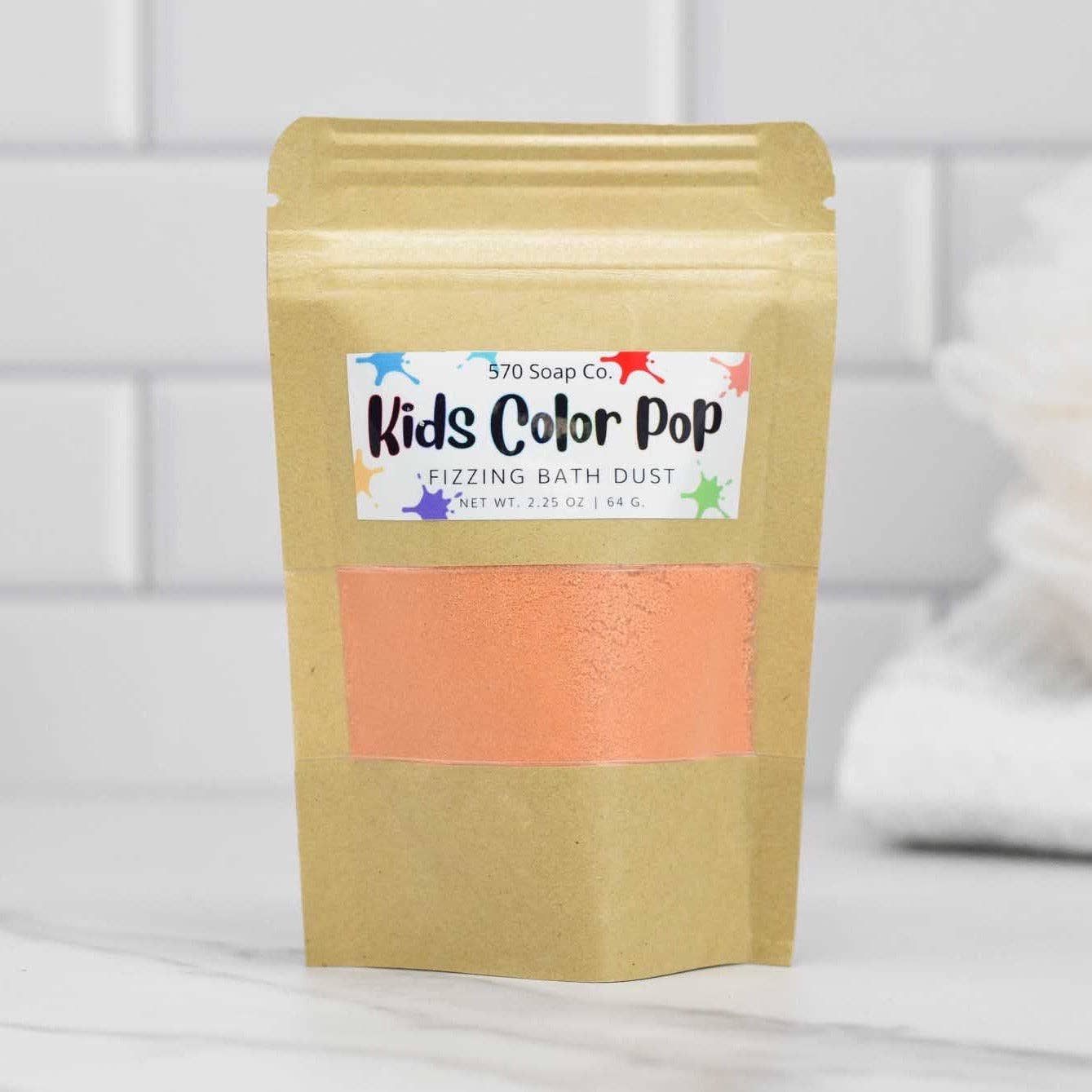 Kids Color Pop Fizzing Bath Dust