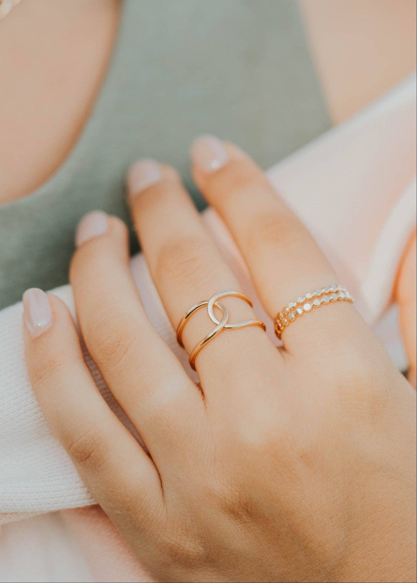 Tether Ring | 14kt Gold Fill