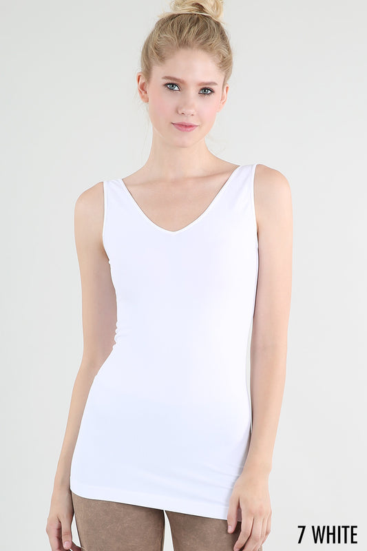 NikiBiki Reversible Tank Top - White