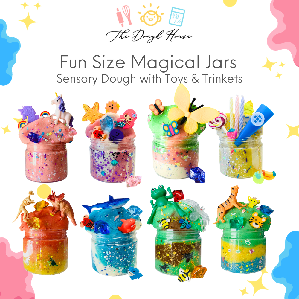The Dough House - Fun Size Butterfly Magical Jars