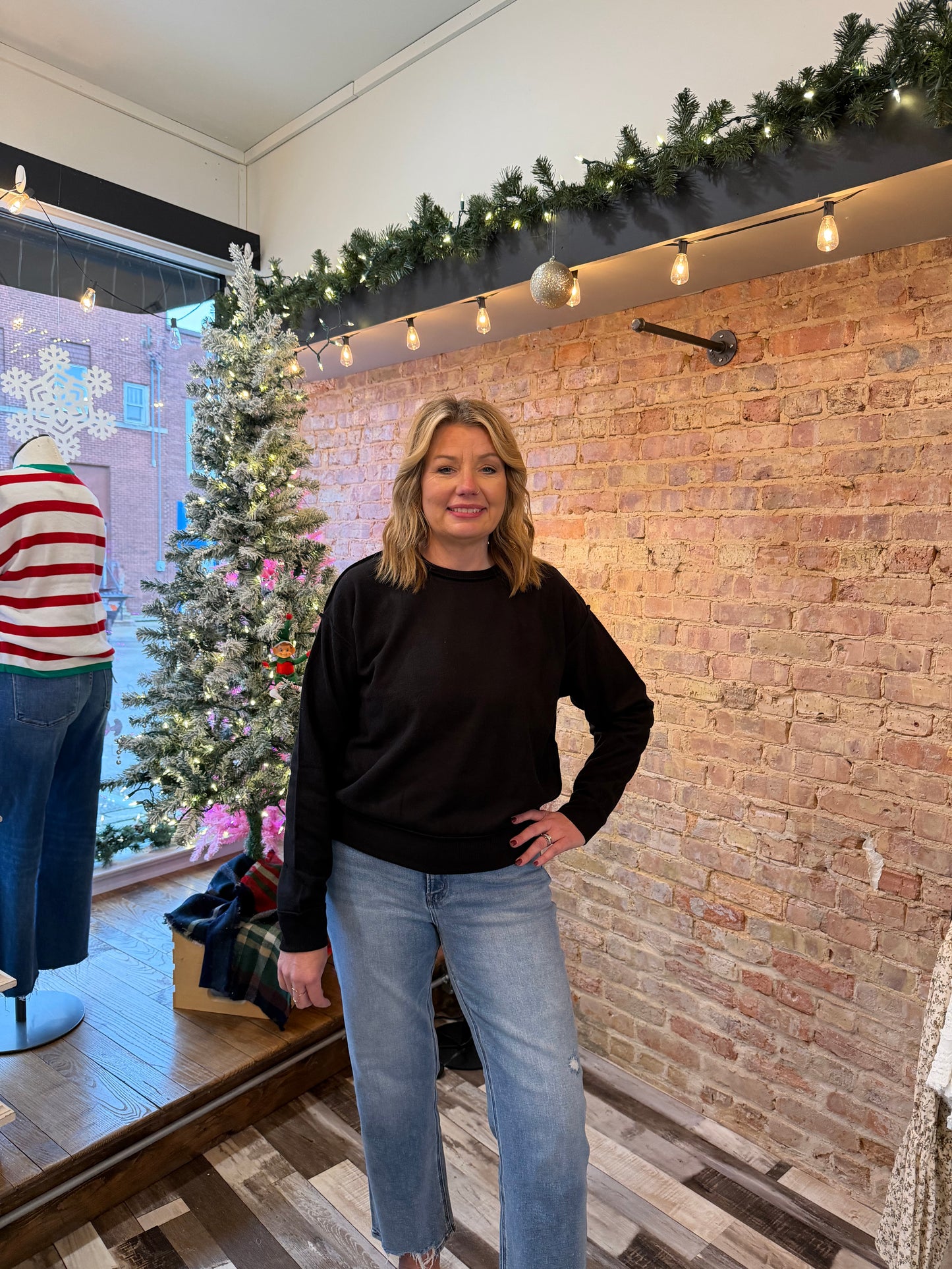 Reverse Seam Sweatshirt