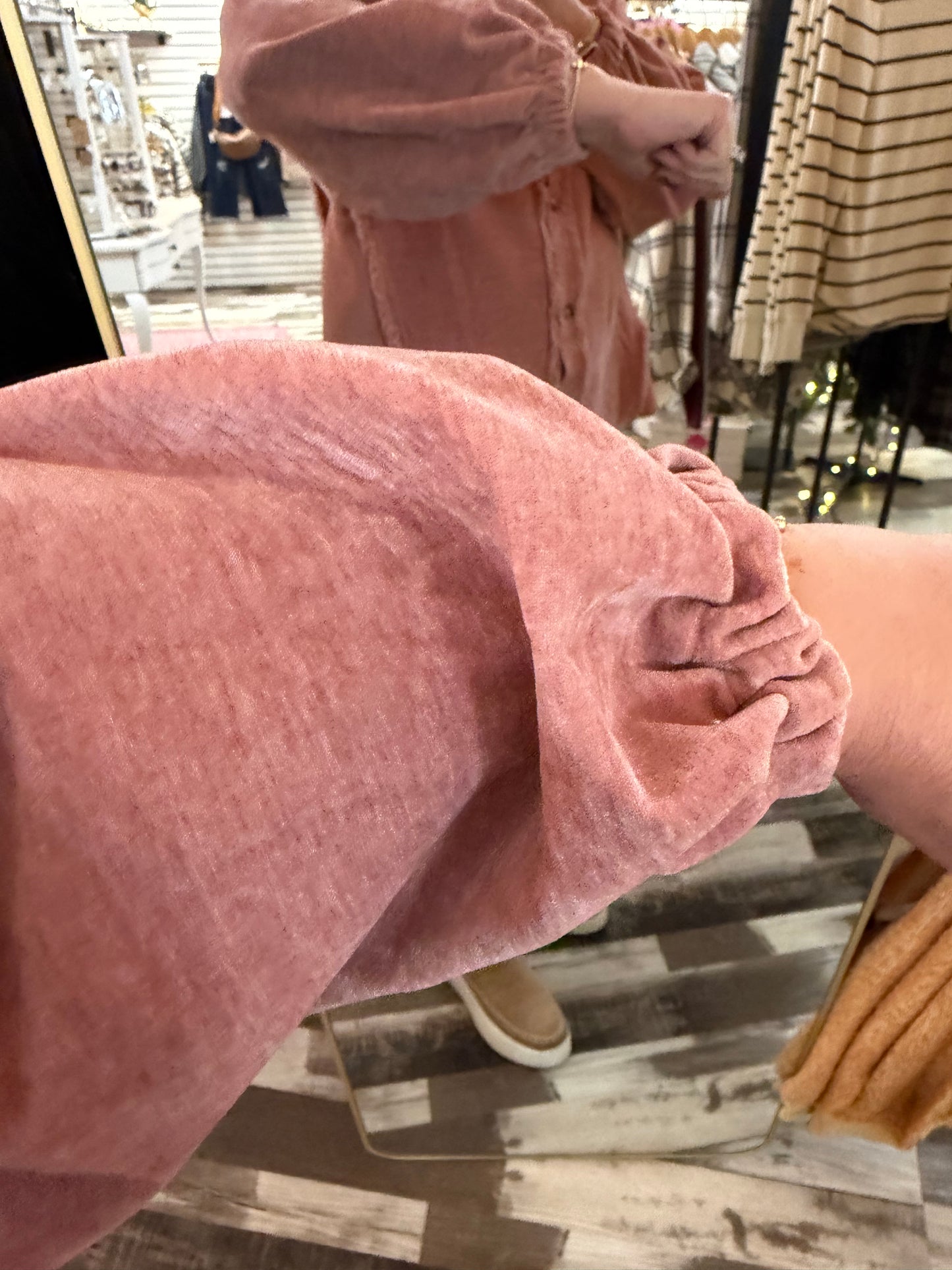 Soft As Ever Button Down Cozy Shacket