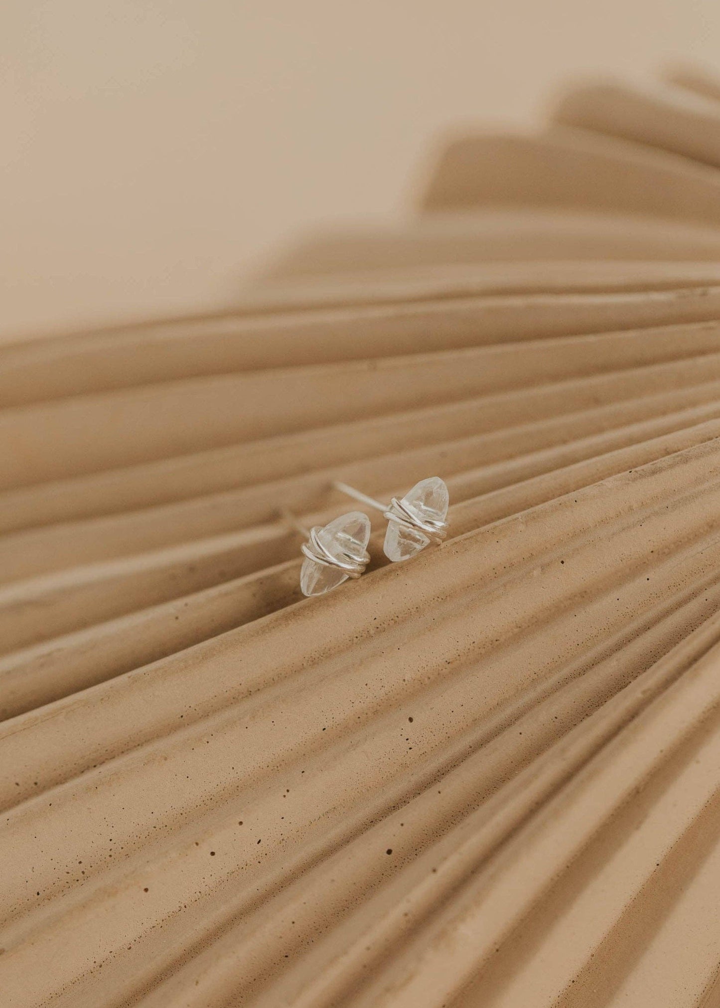 Moonbeam Studs | 14kt Gold Fill
