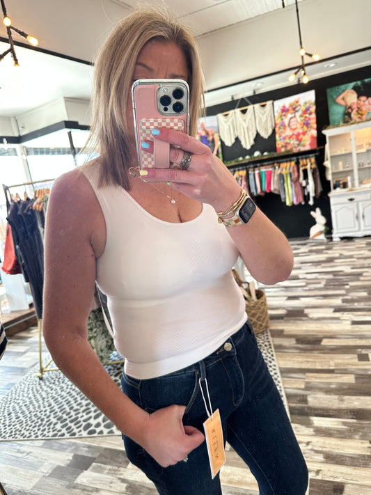 Classic Seamless Ribbed Tank Top
