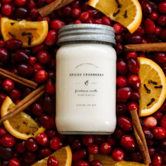 Spiced Cranberry - Soy Candle