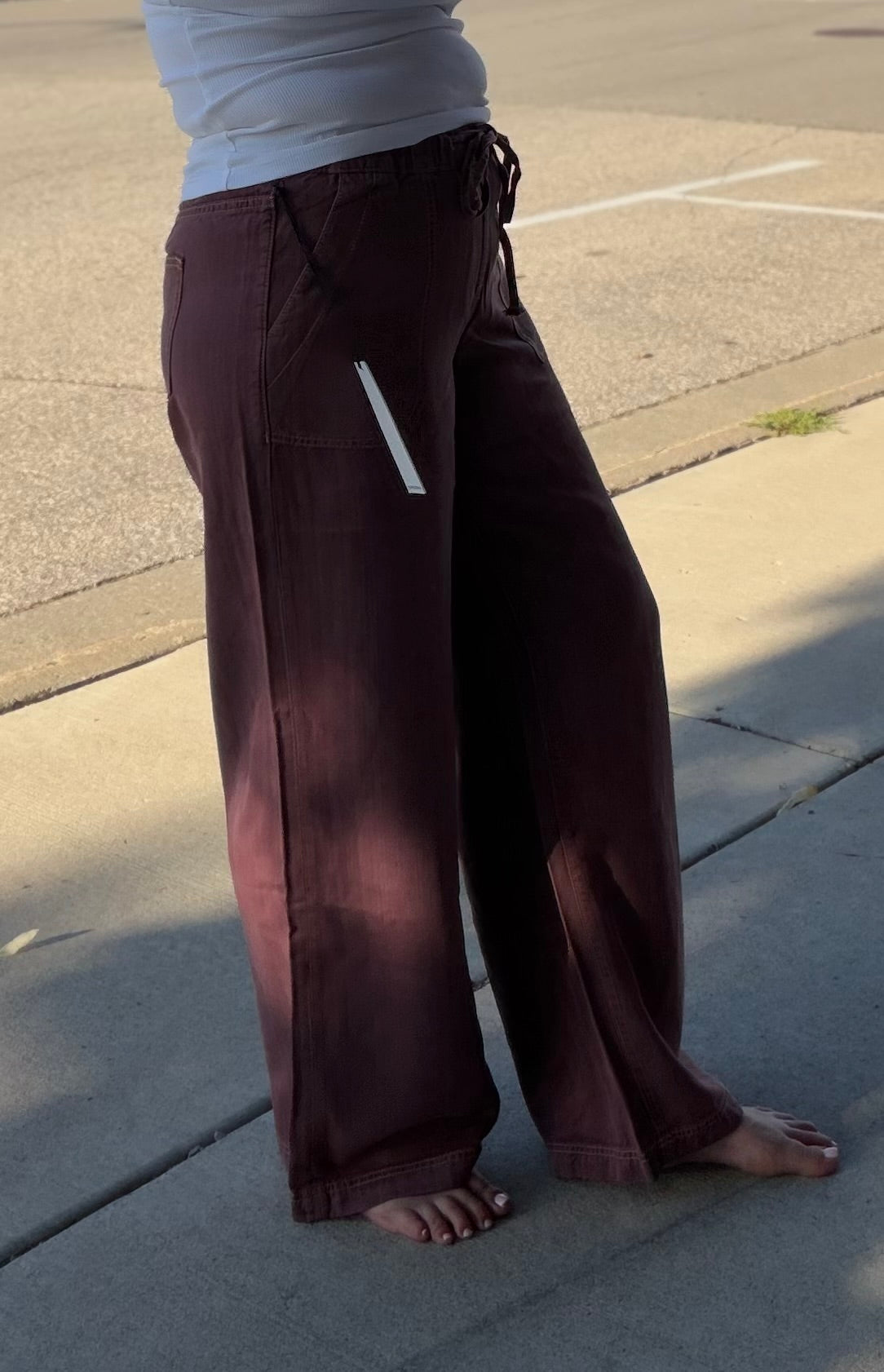 Mica High Rise Wide Leg Jogger