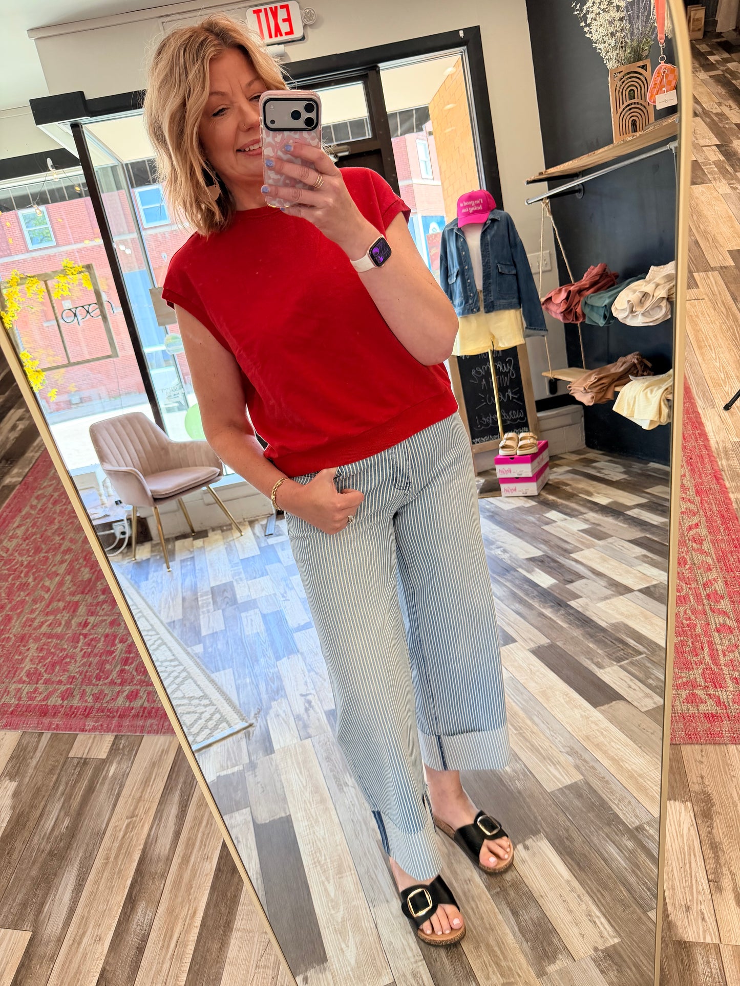 French Terry Sleeveless Top
