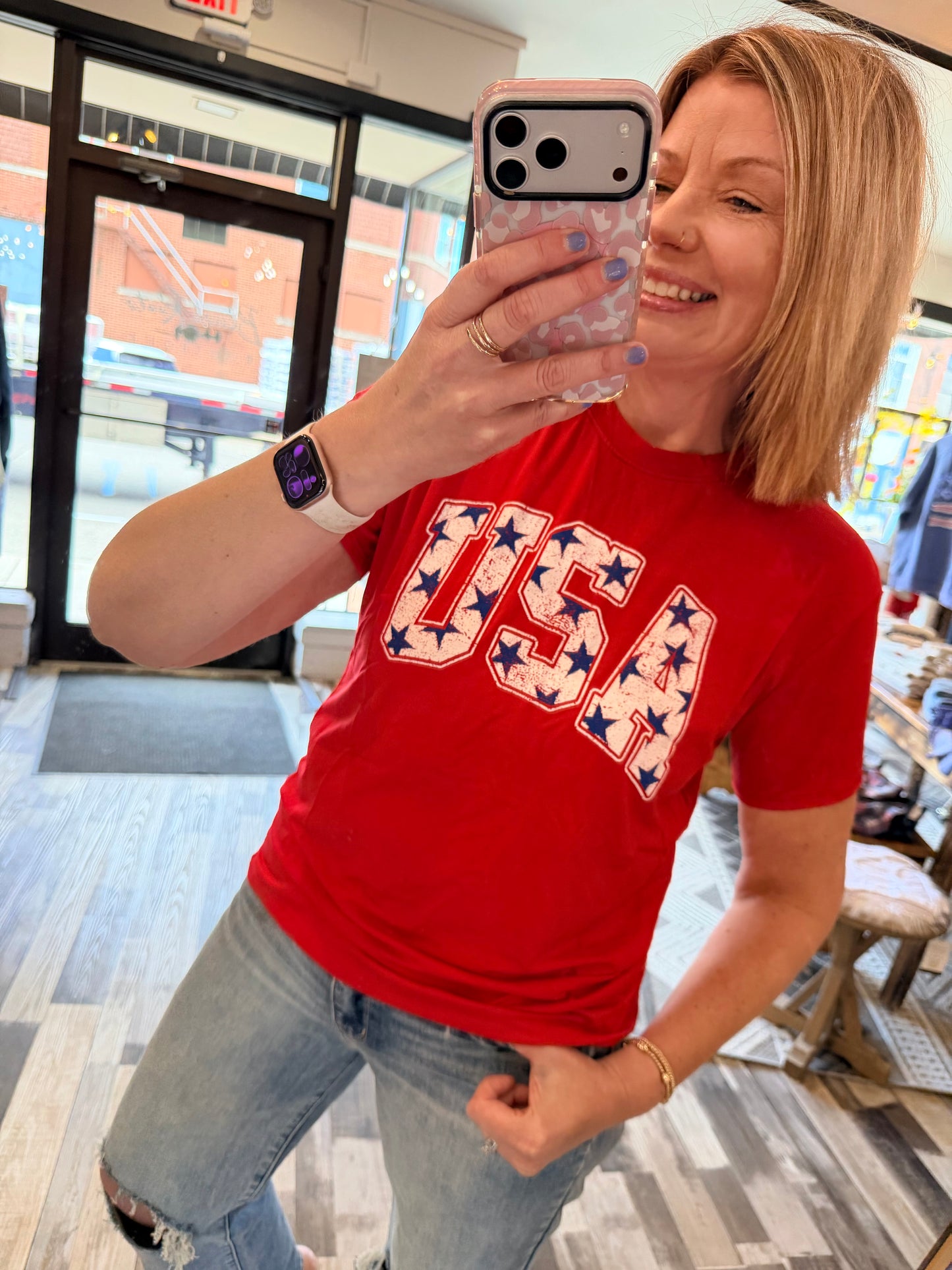USA Star Americana Graphic Tee