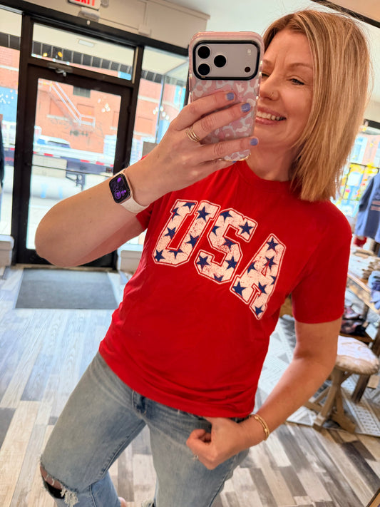 USA Star Americana Graphic Tee