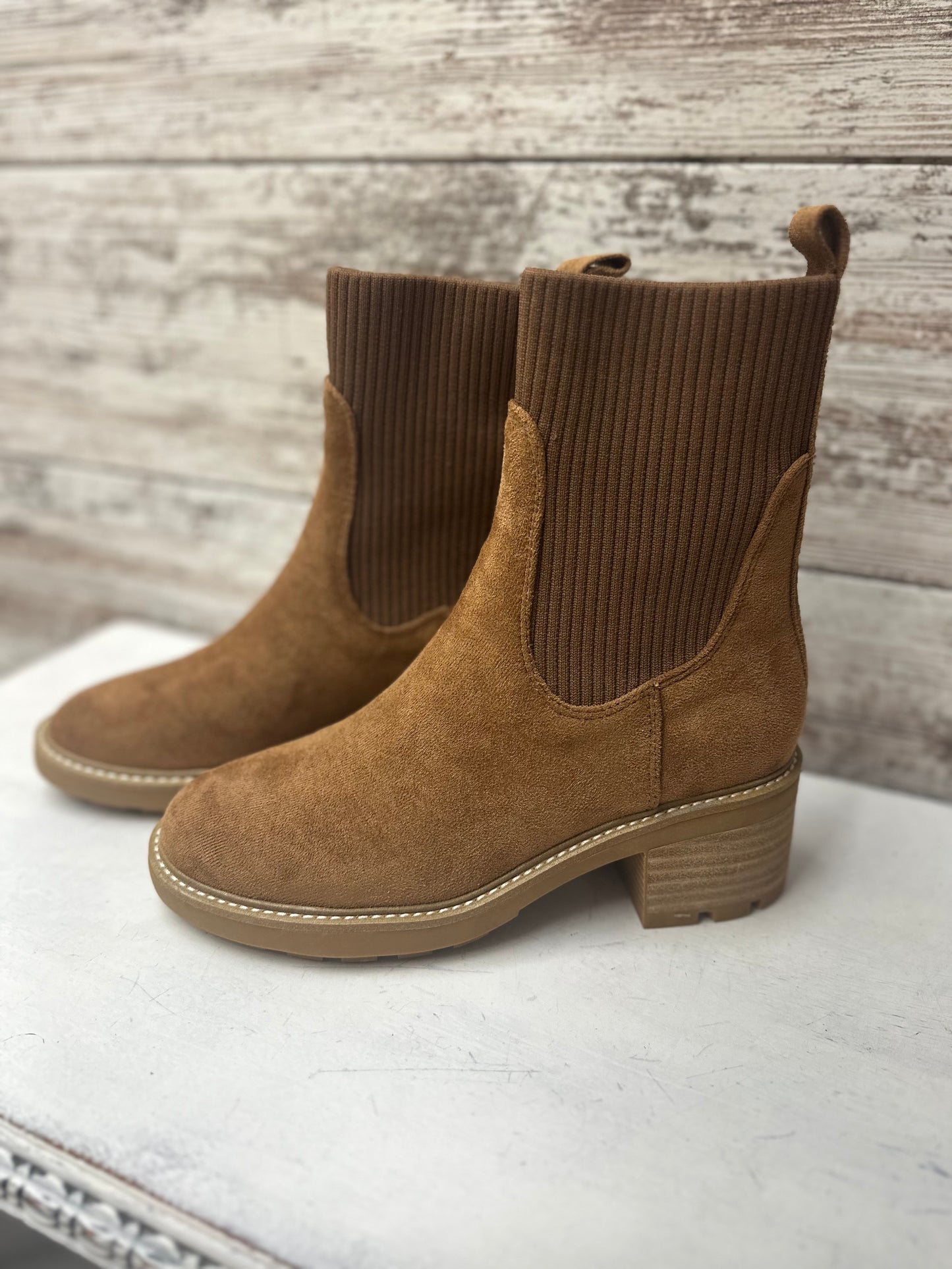 Corky's Goodness Gracious Faux Suede Ankle Boots