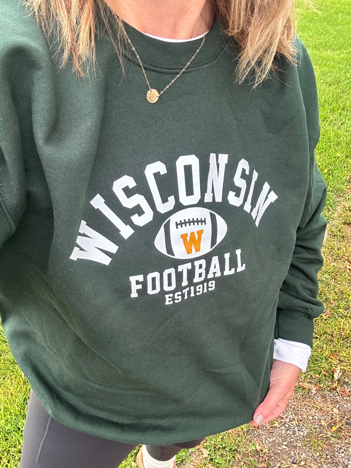 PRE-ORDER Wisconsin Football Graphic Sweatshirt