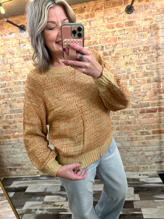The Gracelyn Shaker Sweater