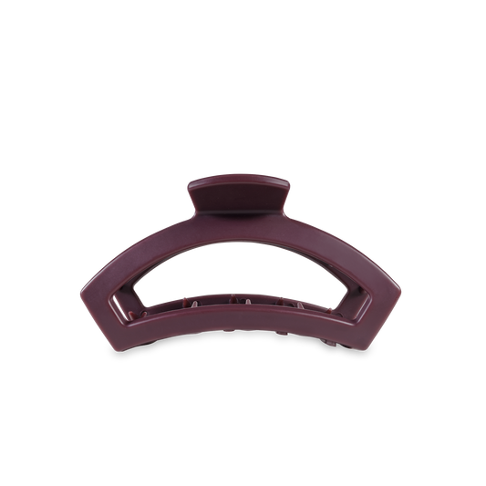 Open Hair Clip | Tiny | Burgundy Bliss