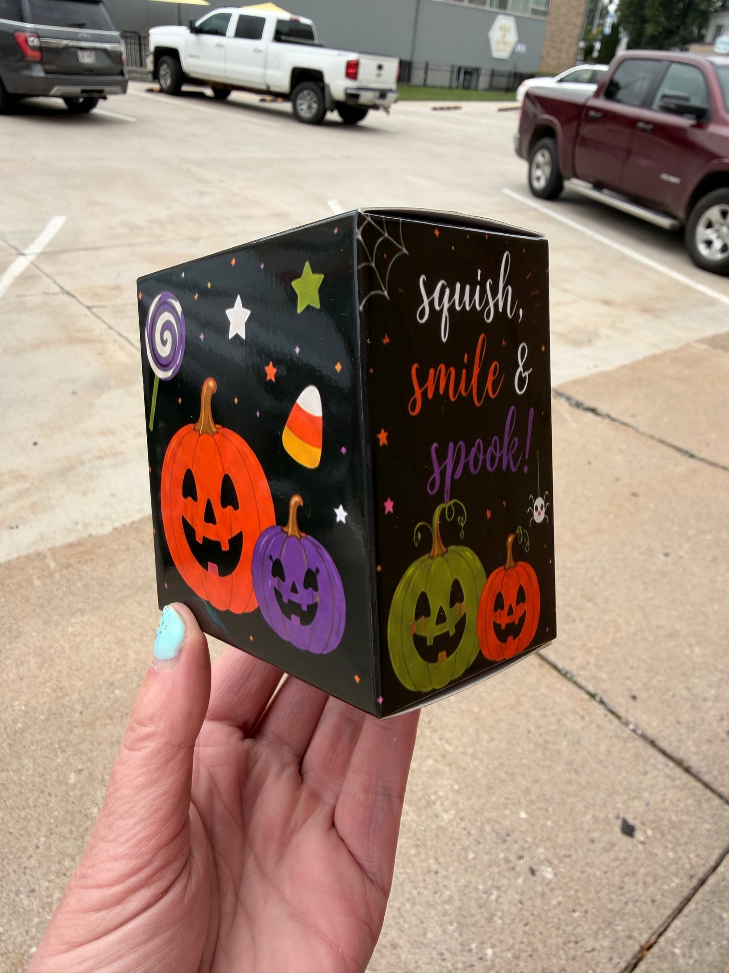 Slow Release Pumpkin Squishy - Squish, Smile & Spook