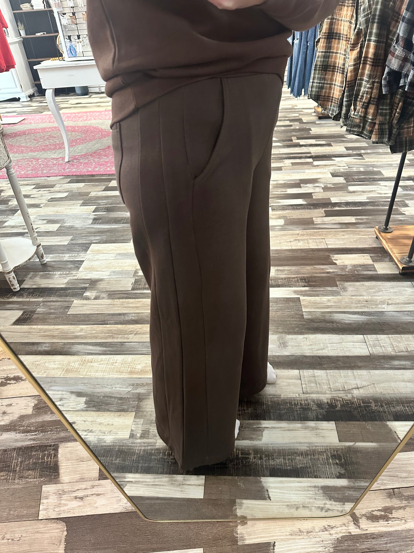 Risen High Rise Relaxed Bootcut Lounge Pants