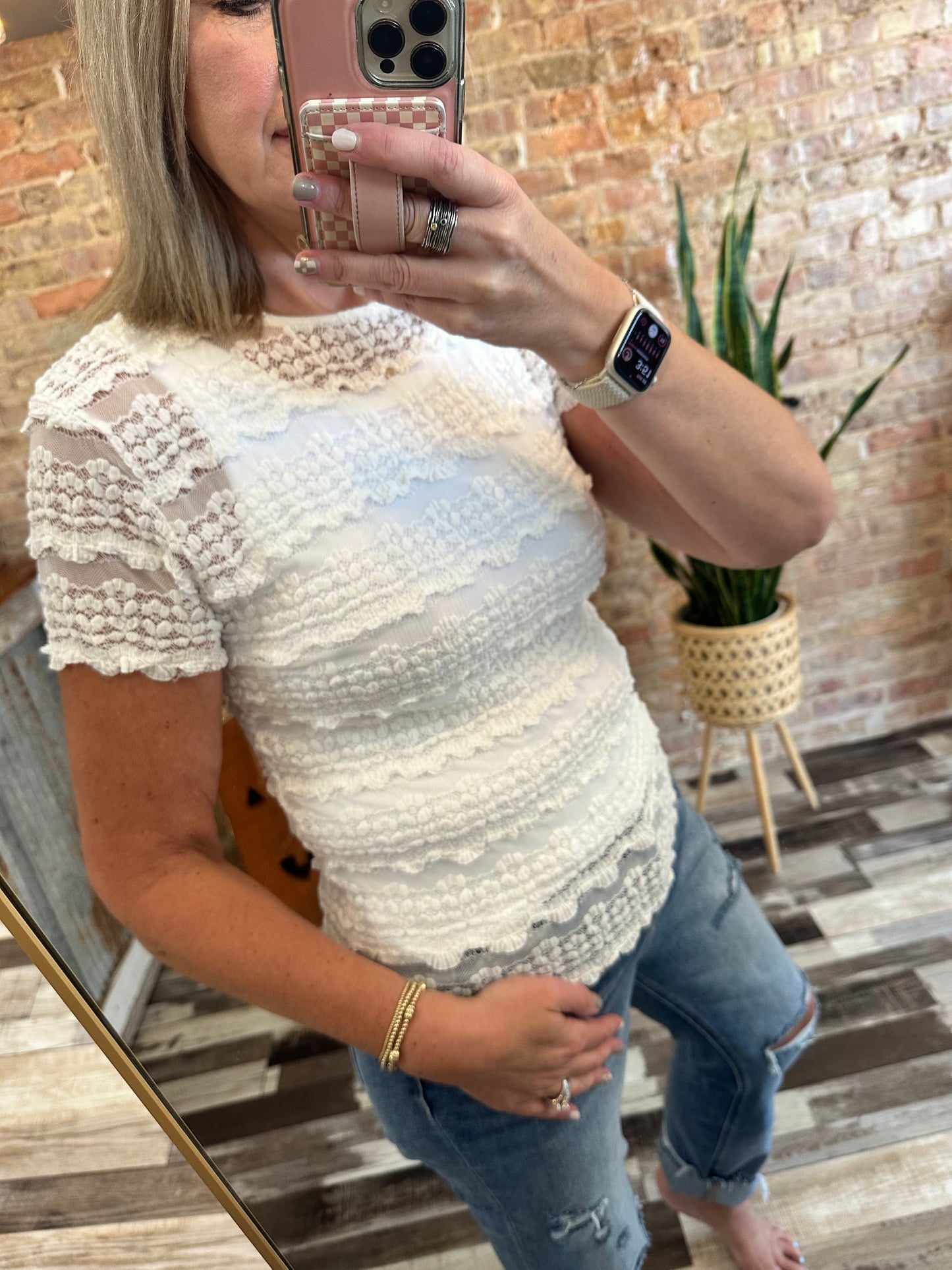 The Rosalie Lace Top