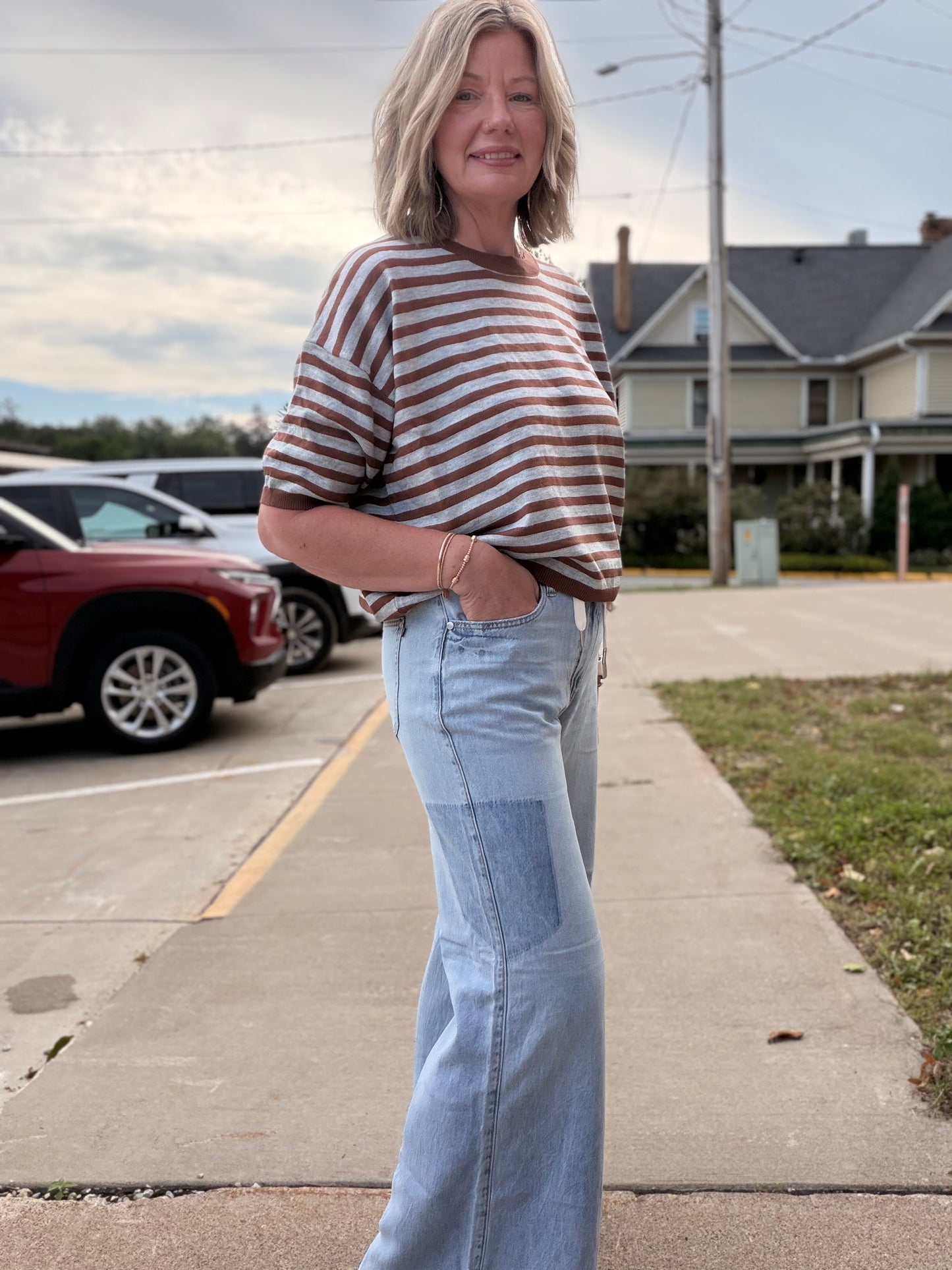 Judy Blue Chill Girl Charlie Palazzo Jeans