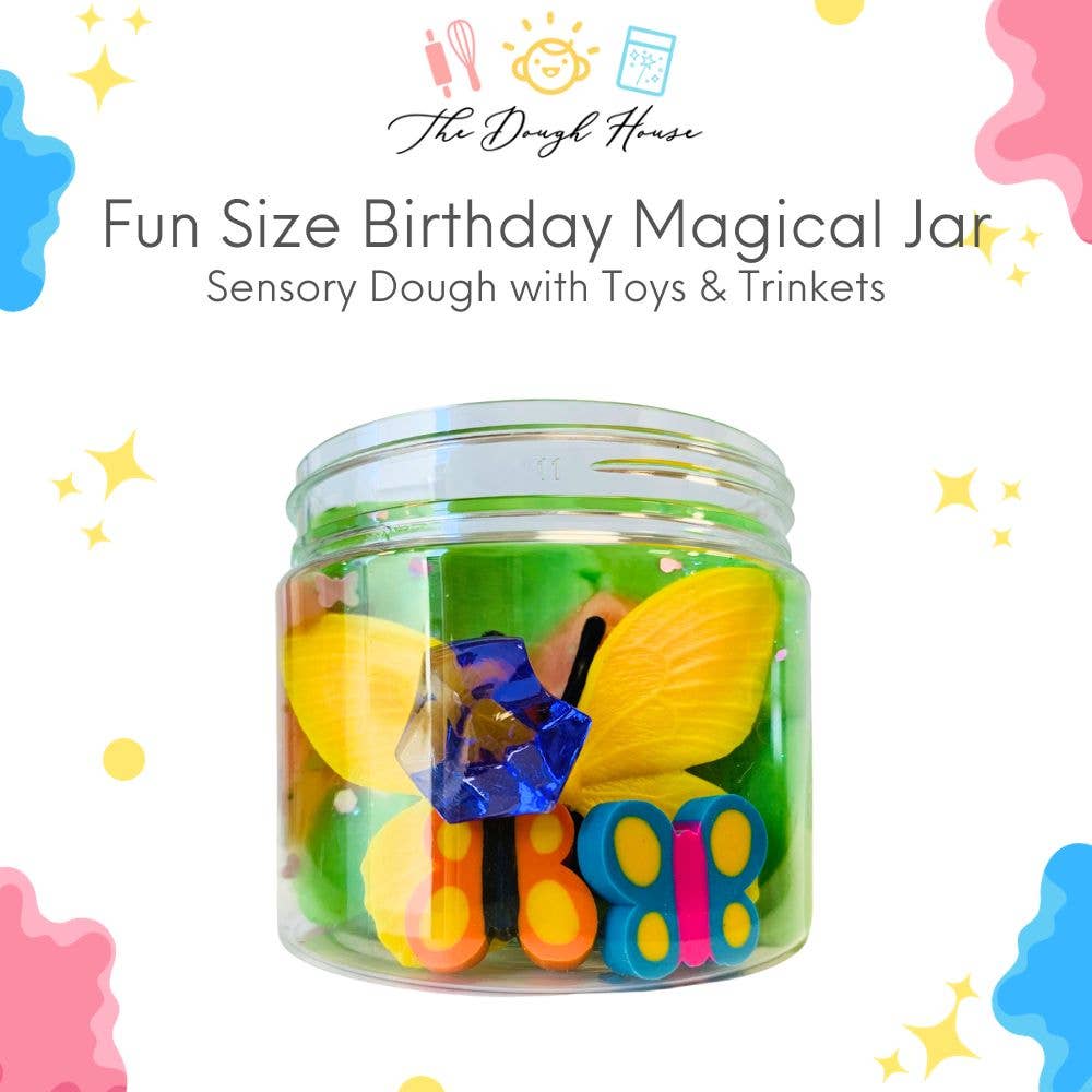 The Dough House - Fun Size Butterfly Magical Jars