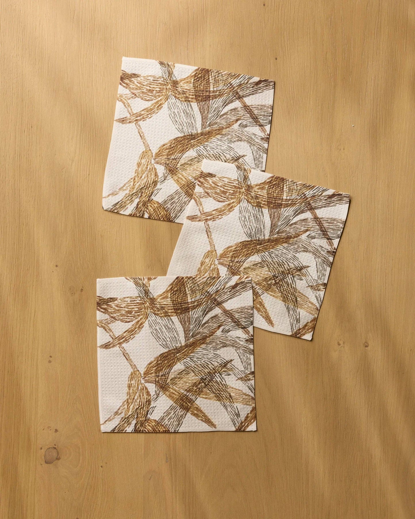 Amber Wildflower Dishcloth Set