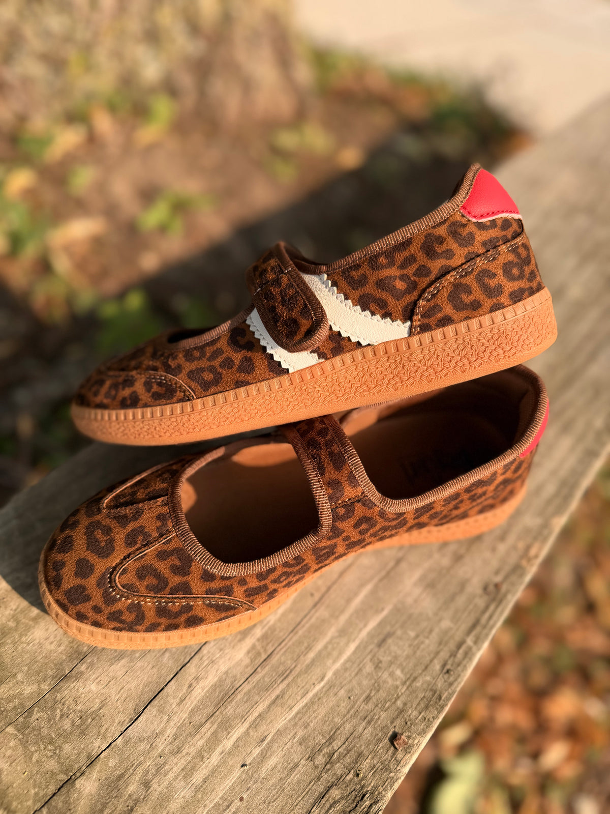 Corky's Calm Down - Leopard Mary Jane Sneakers
