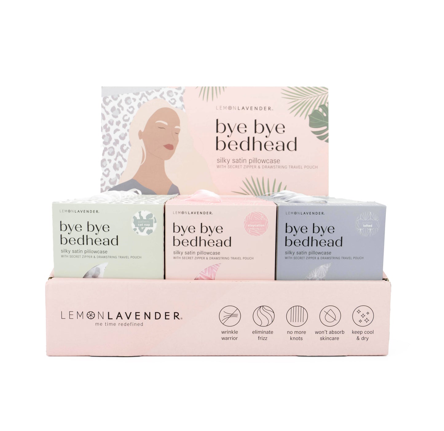 Bye Bye Bedhead!!  Silky Satin Pillowcase