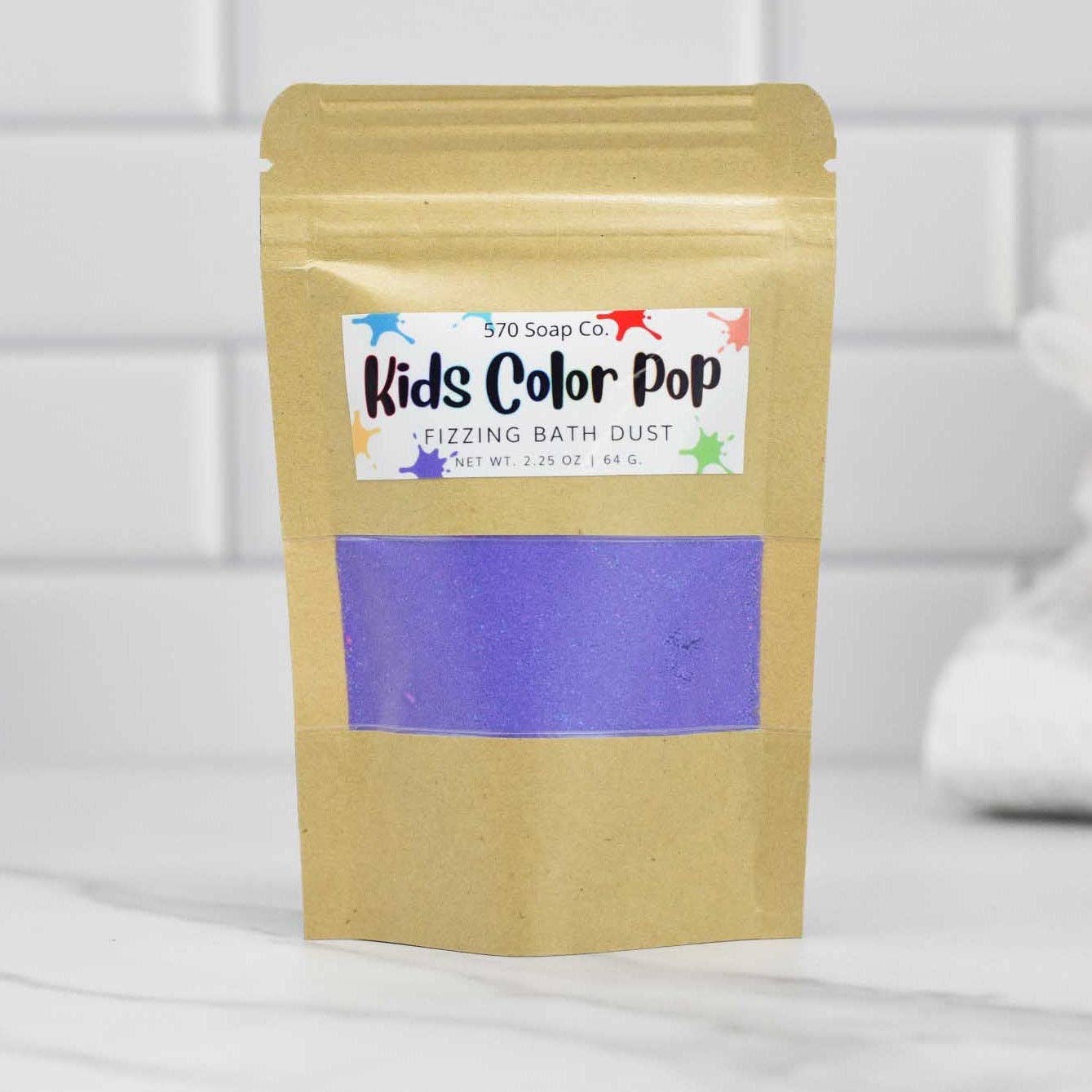 Kids Color Pop Fizzing Bath Dust