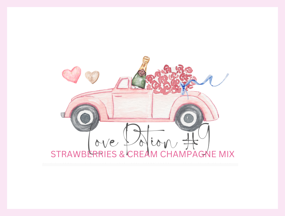 Love Potion #9 Strawberry Champagne Mix: Bag