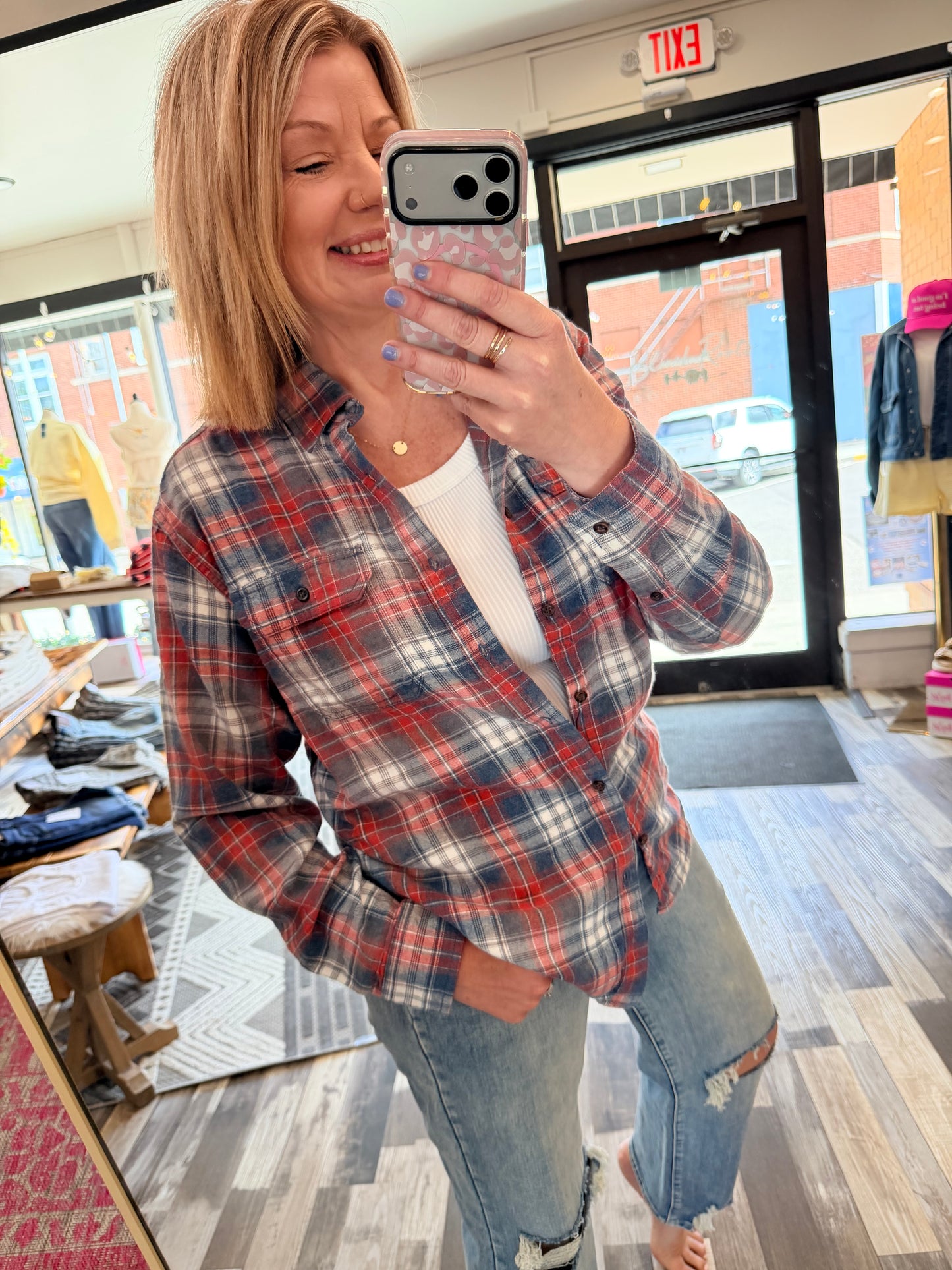 Americana Bleached Flannels