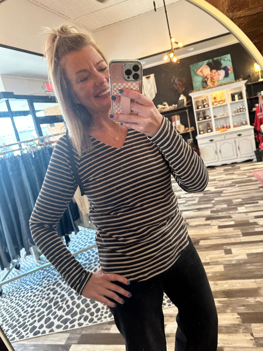 The Laney Small Stripe Hoodie