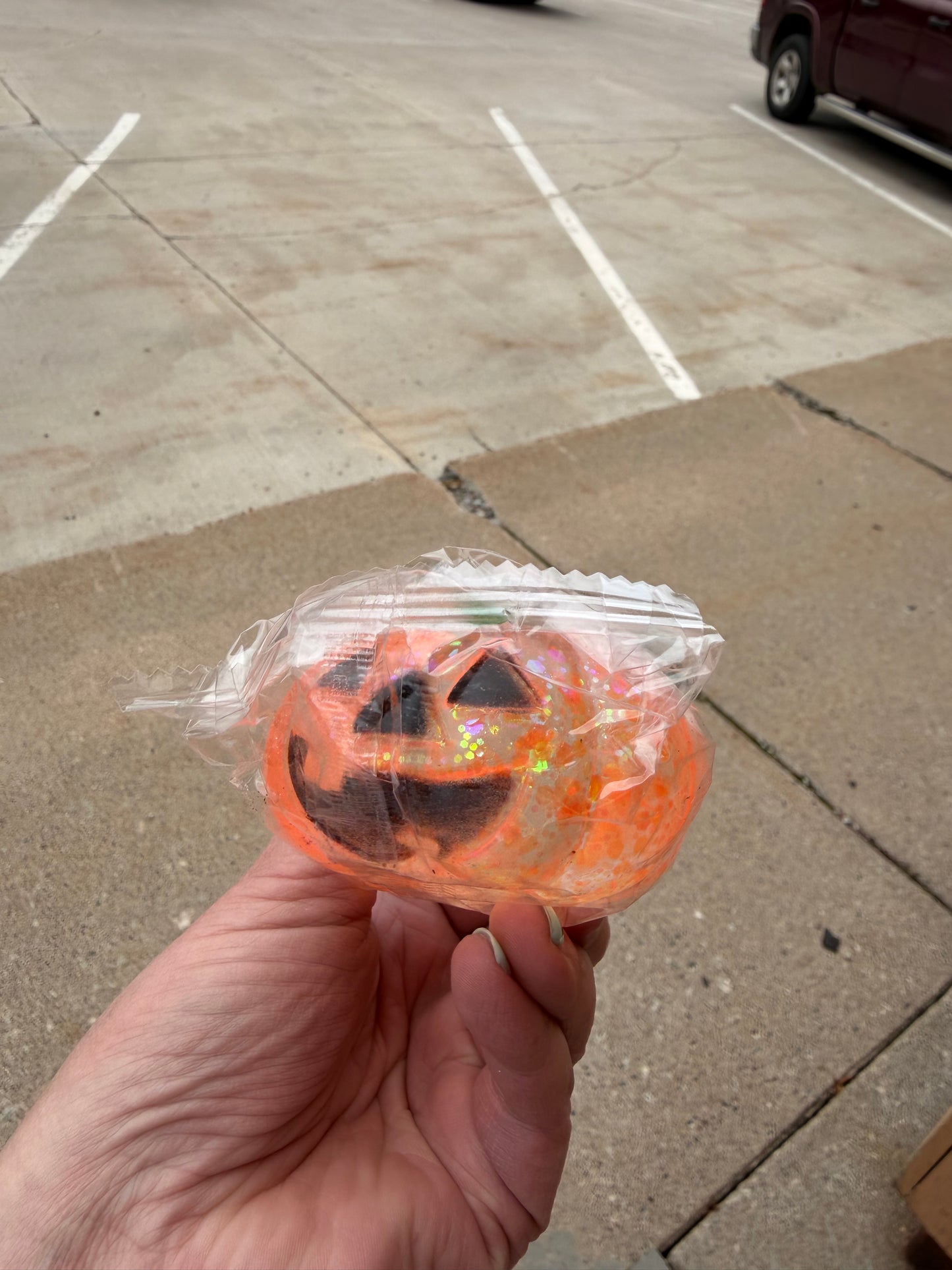 Slow Release Pumpkin Squishy - Squish, Smile & Spook