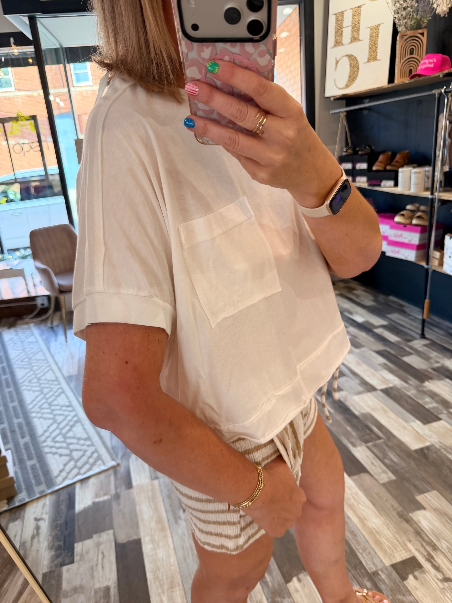 The Dani Mineral Washed Oversized Comfy Top