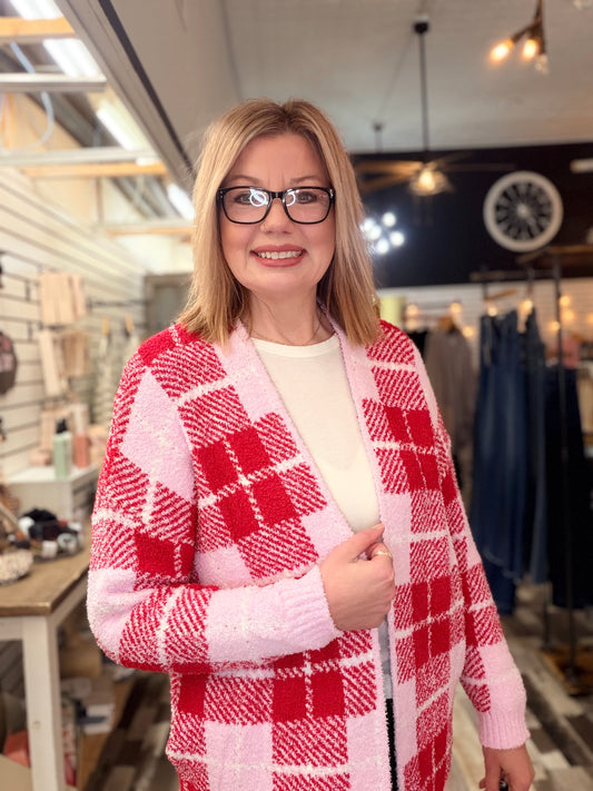 Valentine's Cloud Cardigan