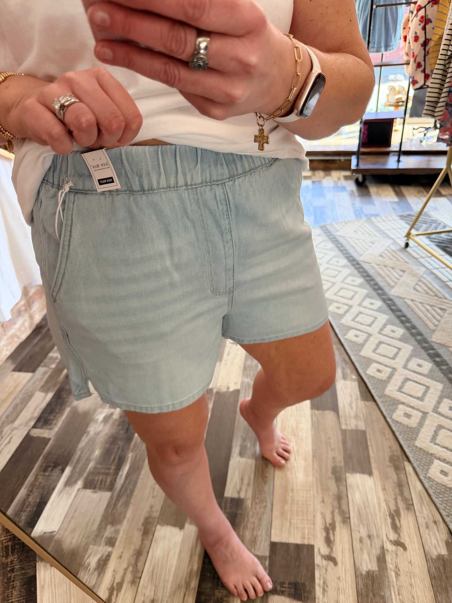 Judy Blue Featherweight Boxer Short