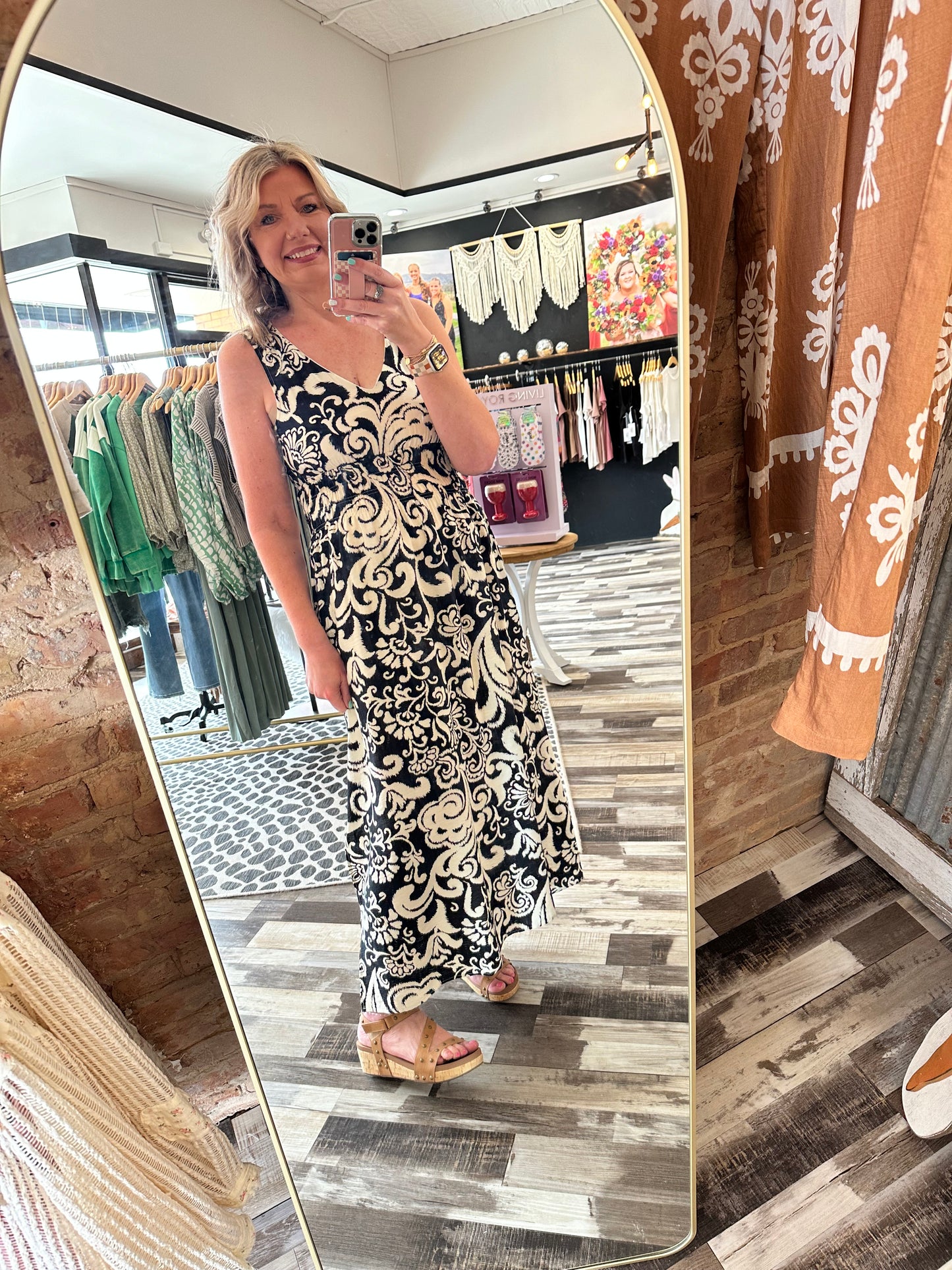 The Night Is Young Floral Maxi Dress