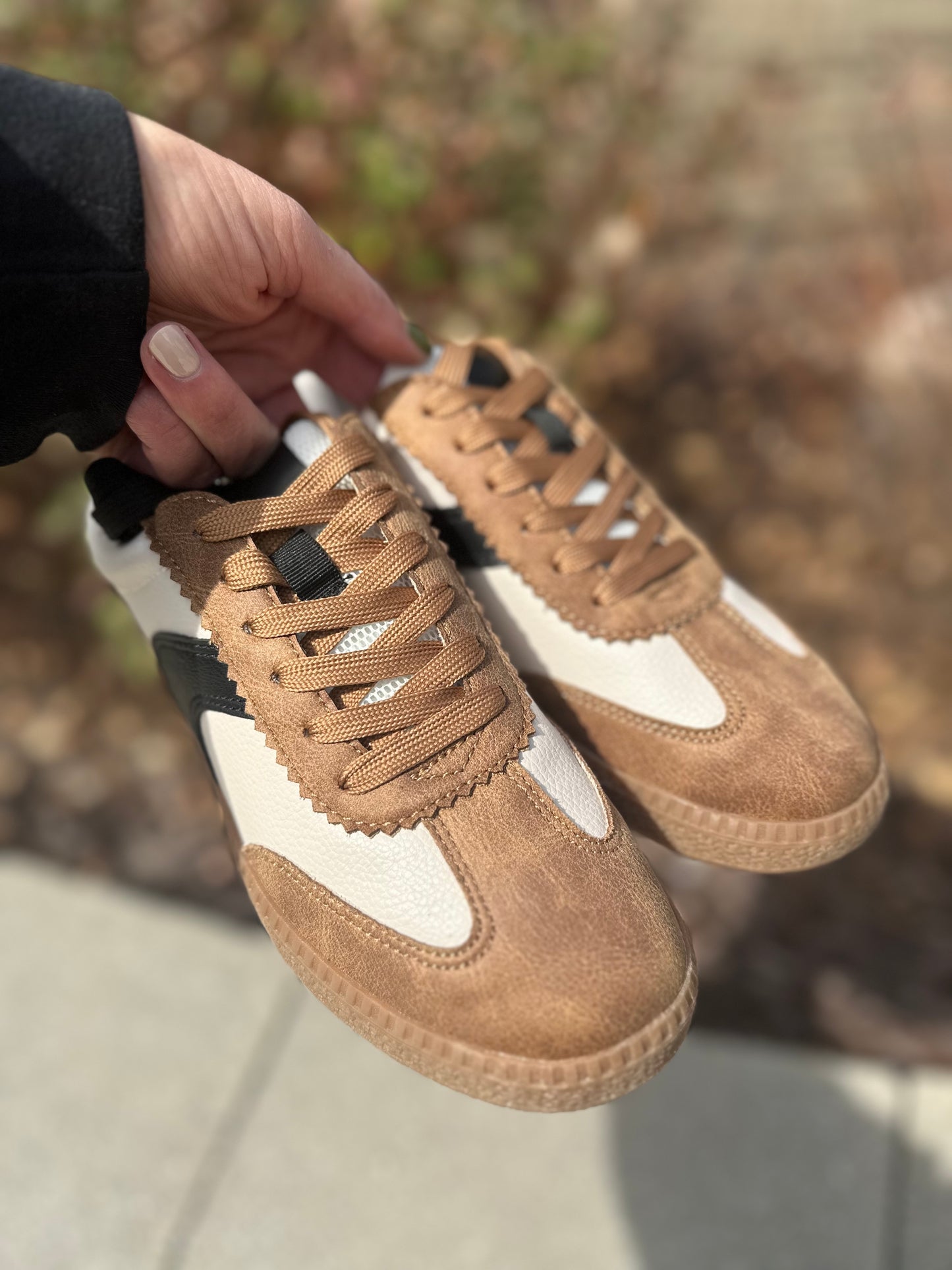 Corky's Spoiler Alert Tan Combo Sneaker