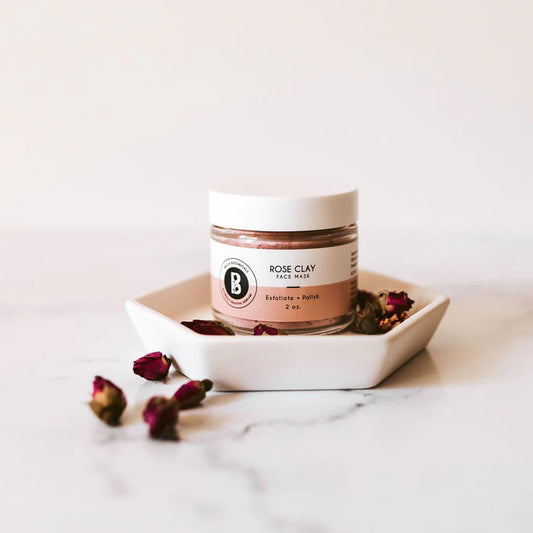 Bella Botanicals Rose Clay Face Mask