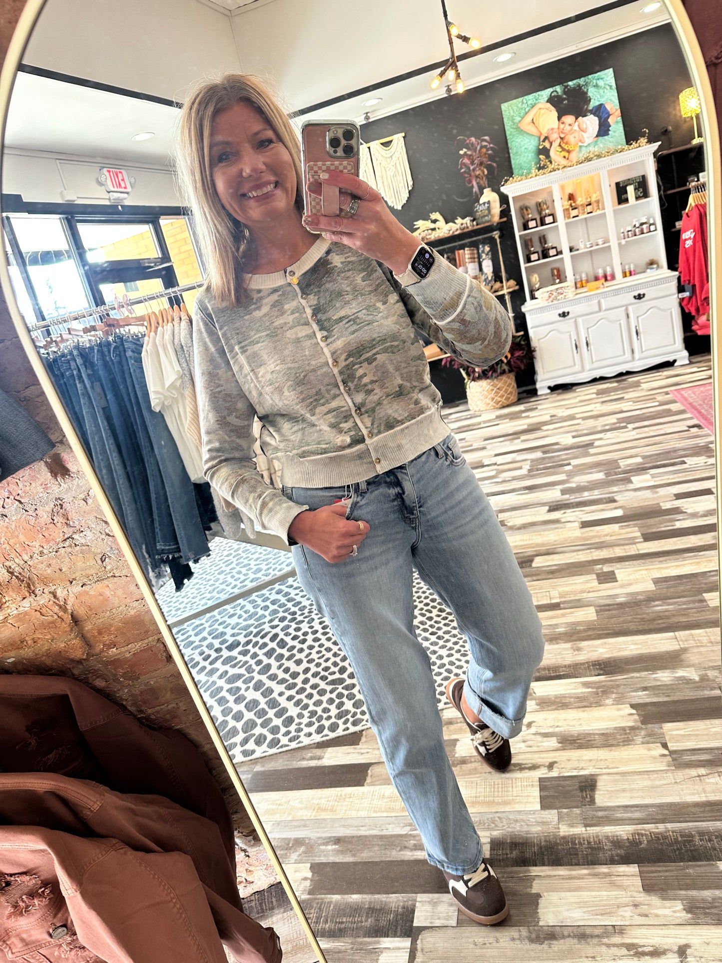 The Kori Camo Cardigan