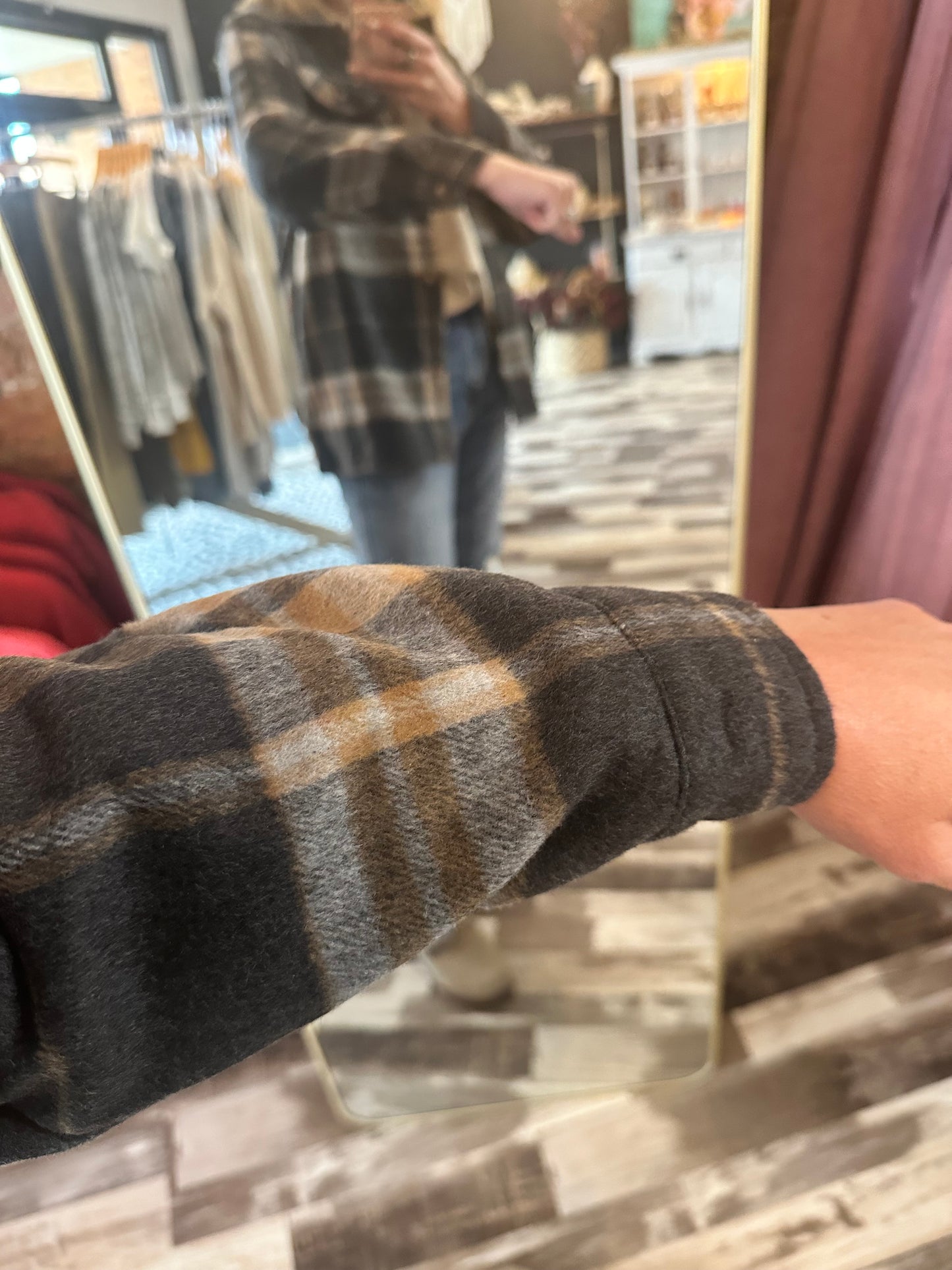 Karissa Plaid Jacket