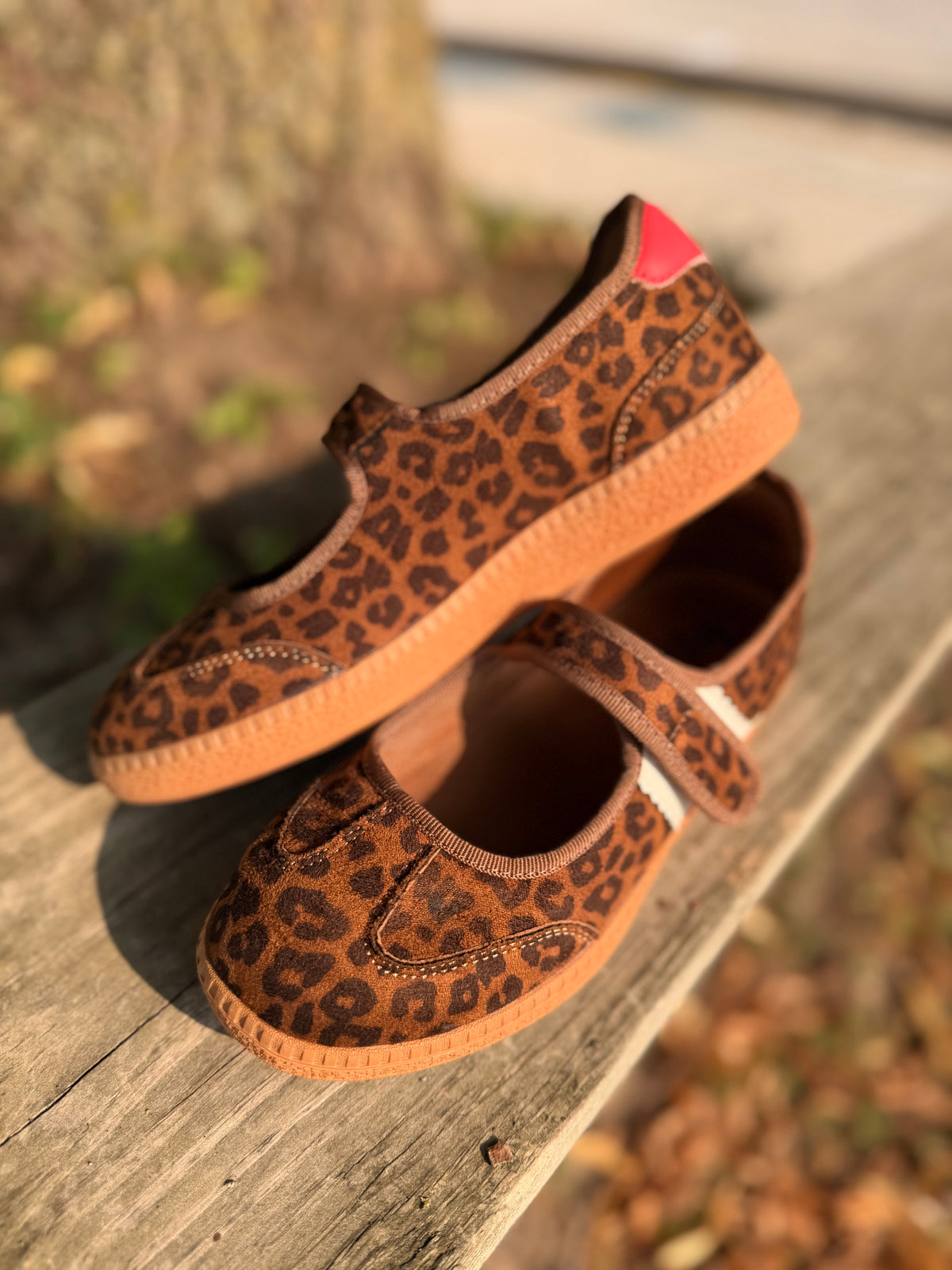 Corky's Calm Down - Leopard Mary Jane Sneakers