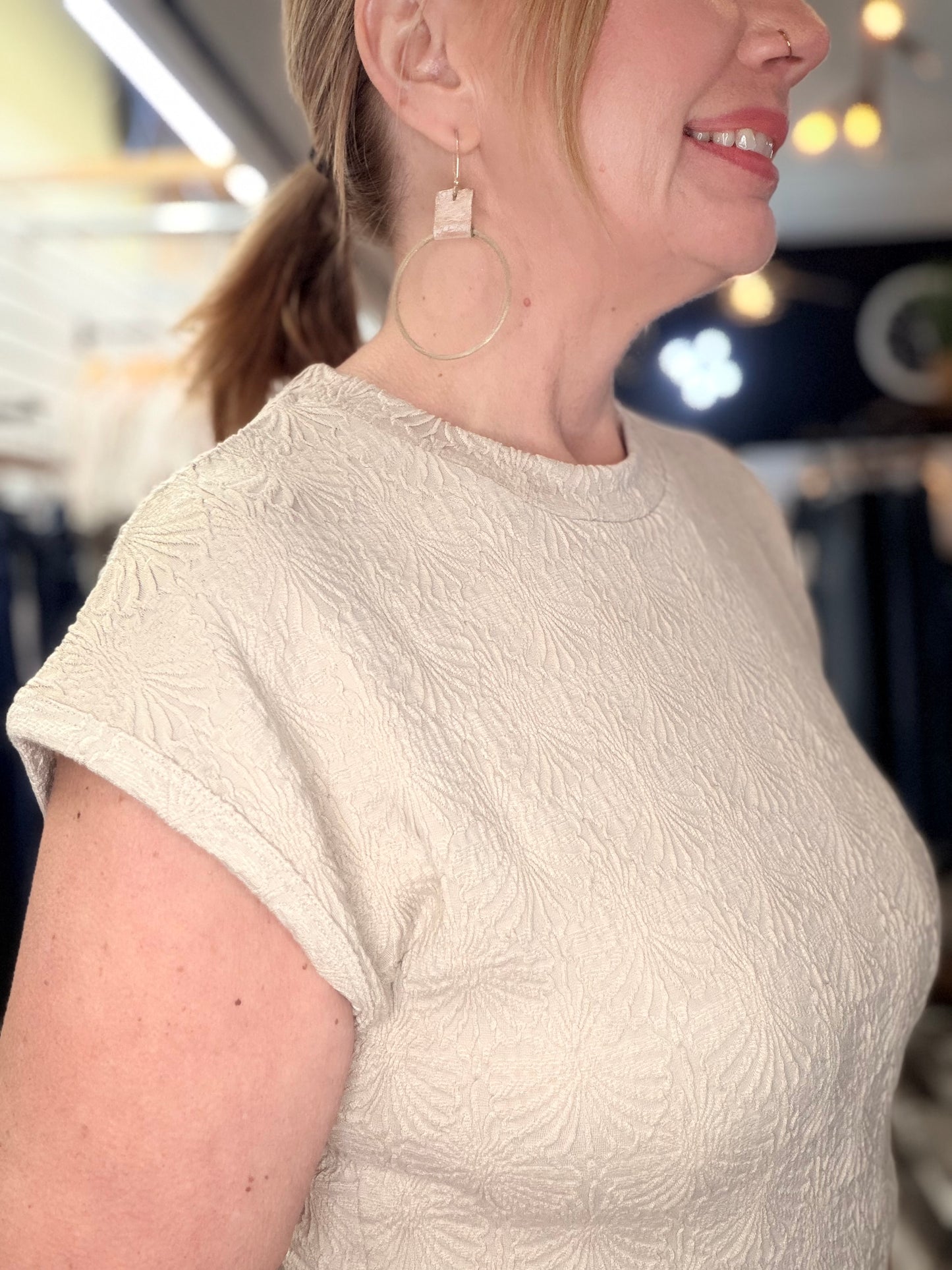 Harley Cap Sleeve Basic Tee