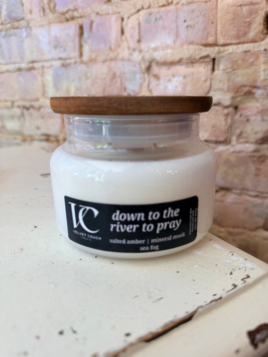 Velvet Couch Candle - Down To The River to Pray