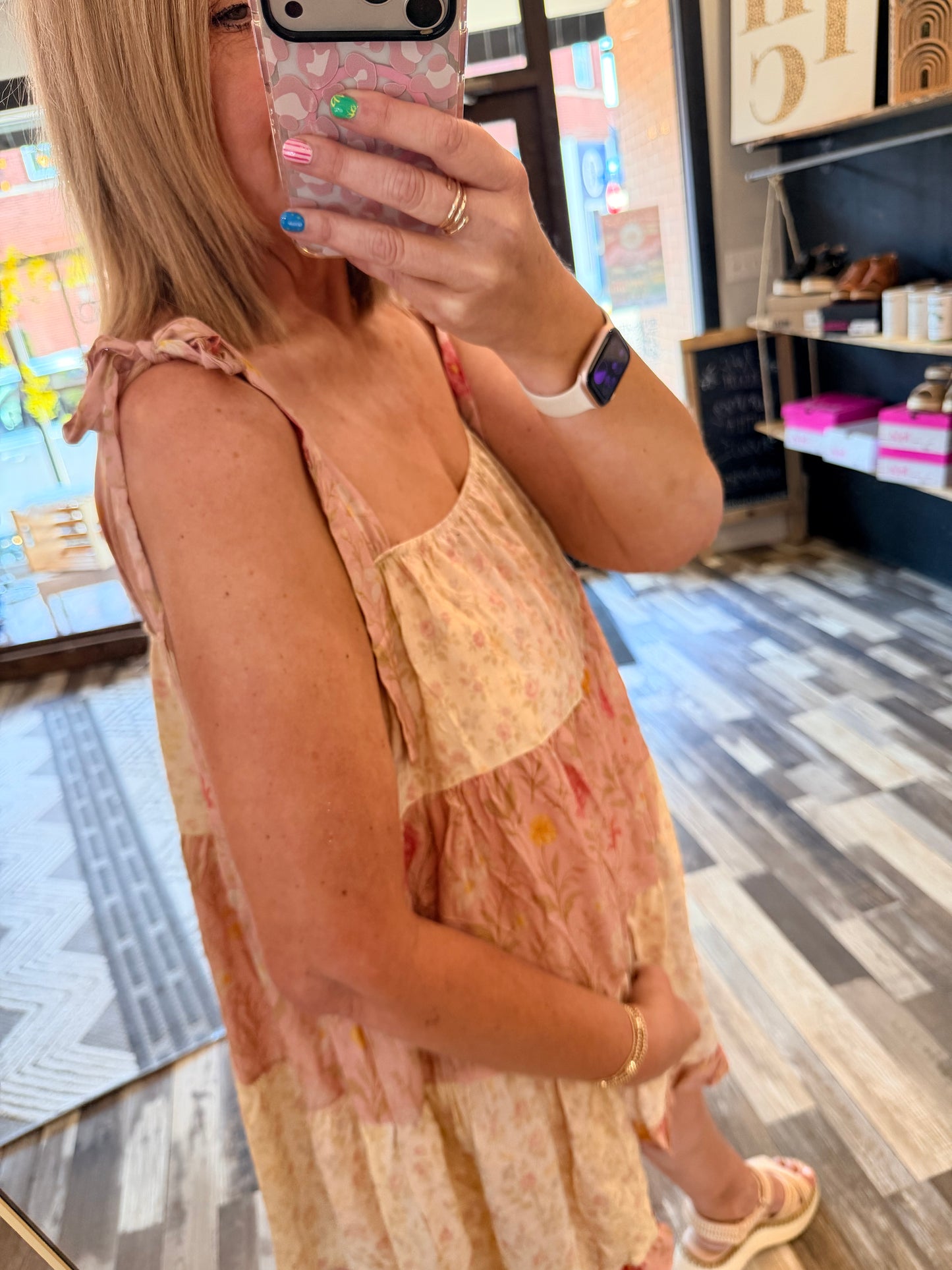Garden Party Floral Dress
